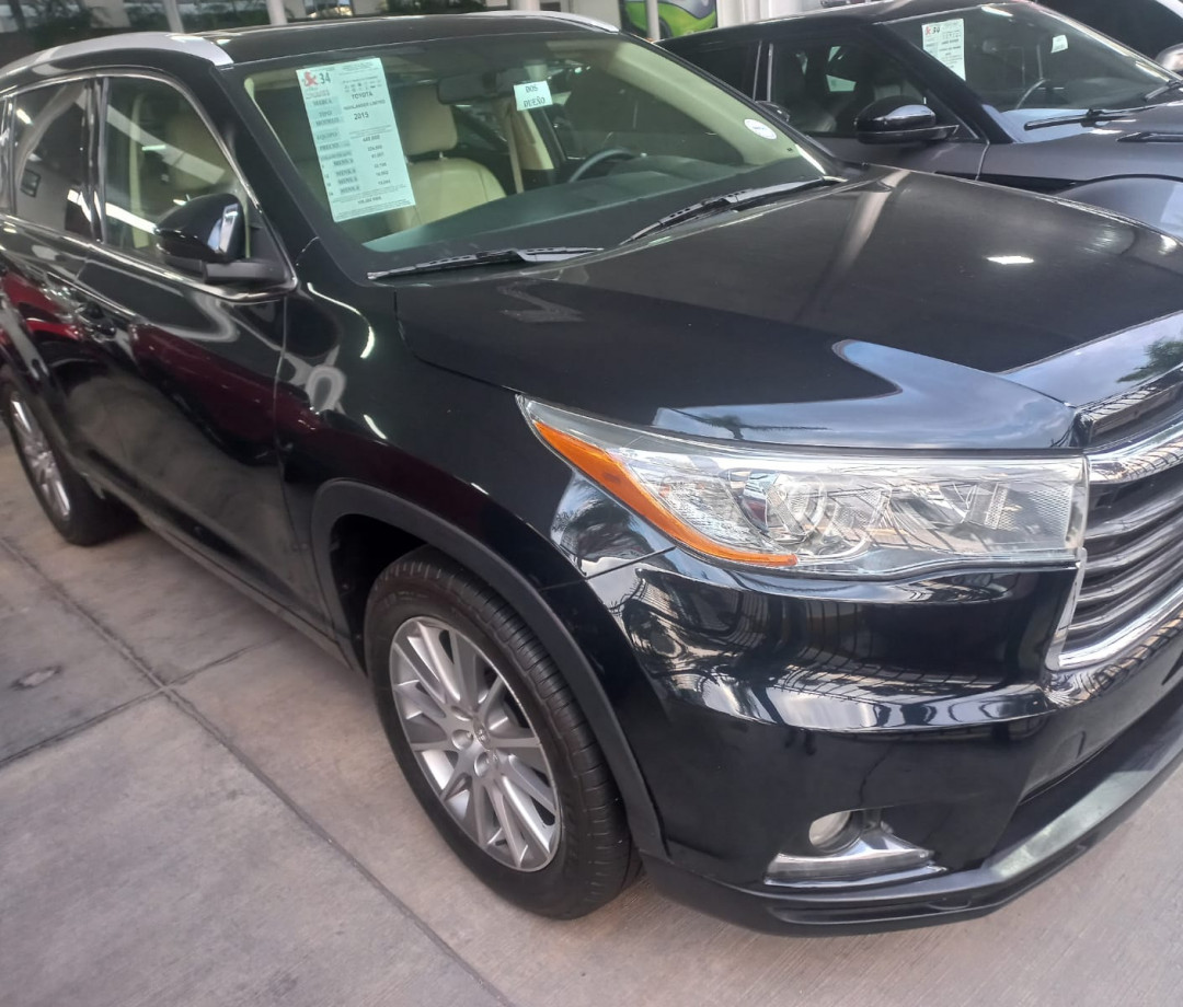 Toyota Highlander 2015 Limited Automático Negro