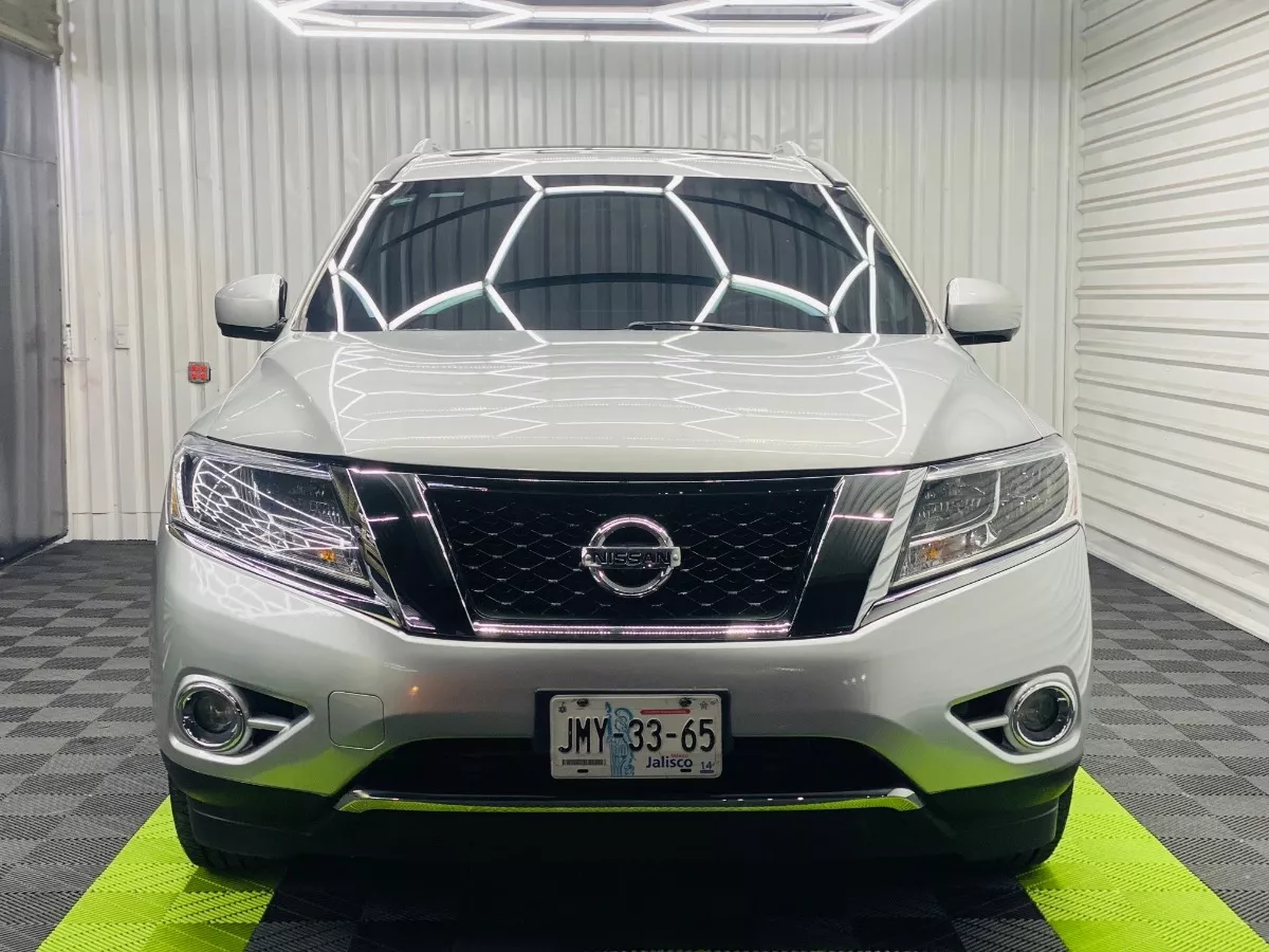 Nissan Pathfinder 2016 3.5 Exclusive 4x4 Cvt Automático Plata