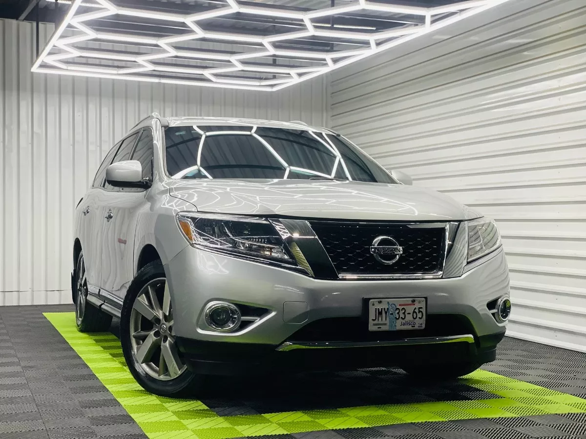 Nissan Pathfinder 2016 3.5 Exclusive 4x4 Cvt Automático Plata