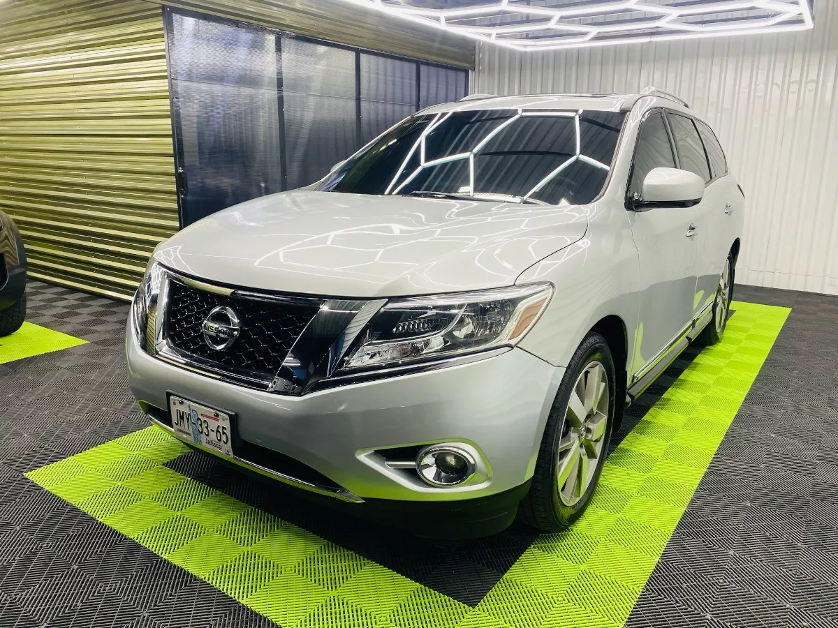 Nissan Pathfinder 2016 3.5 Exclusive 4x4 Cvt Automático Plata