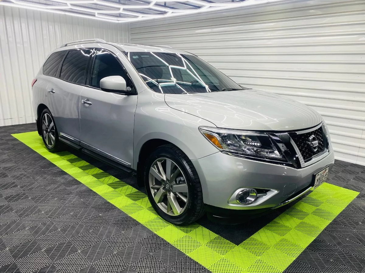 Nissan Pathfinder 2016 3.5 Exclusive 4x4 Cvt Automático Plata