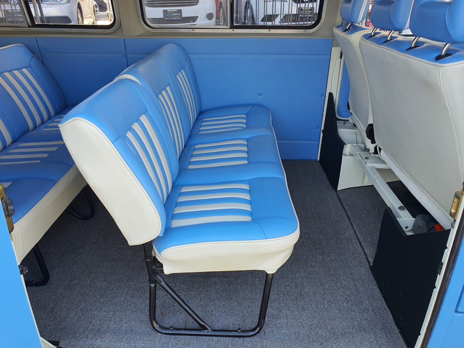 Volkswagen Combi 2001 Pasajeros Manual Azul