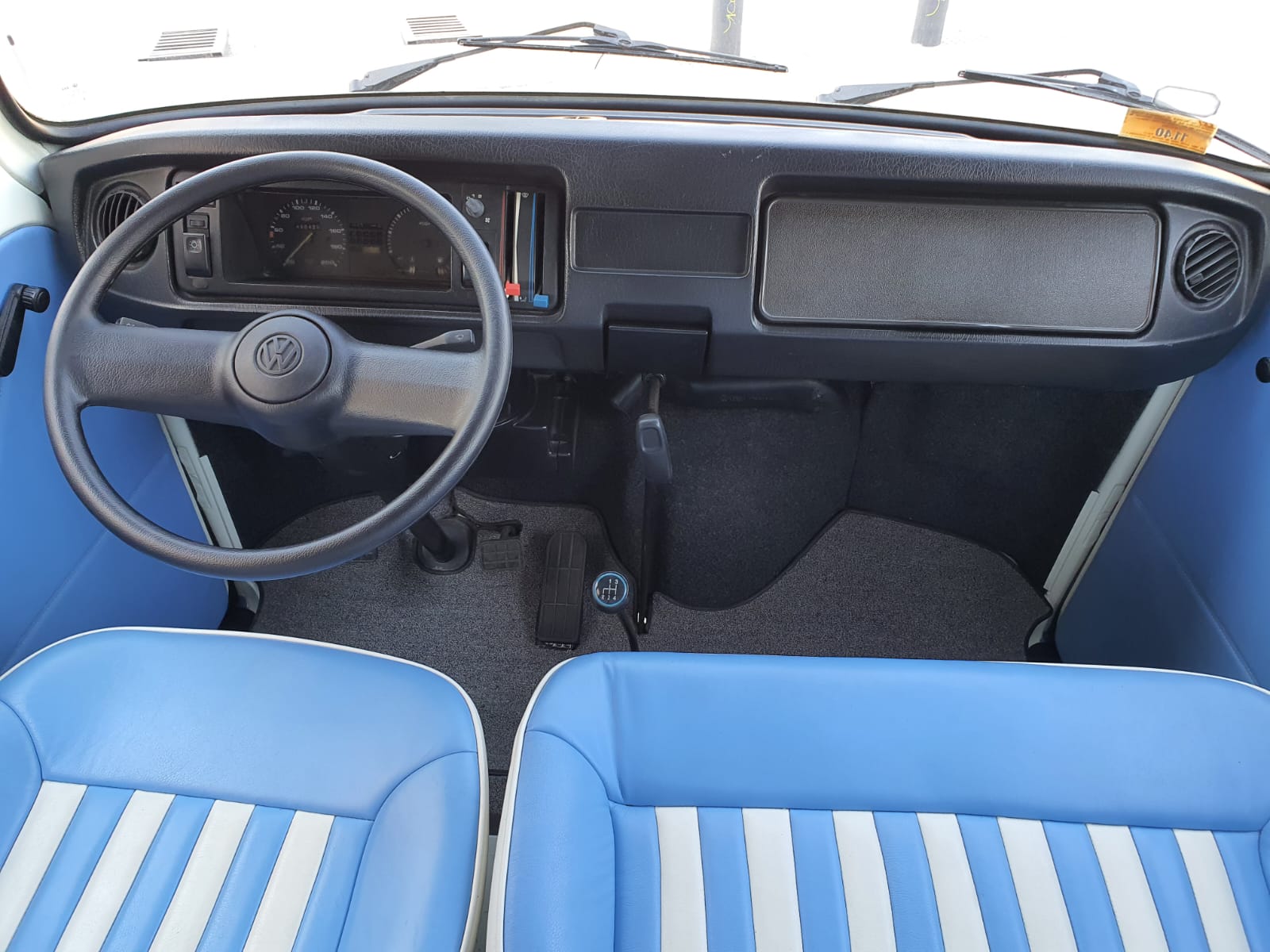Volkswagen Combi 2001 Pasajeros Manual Azul