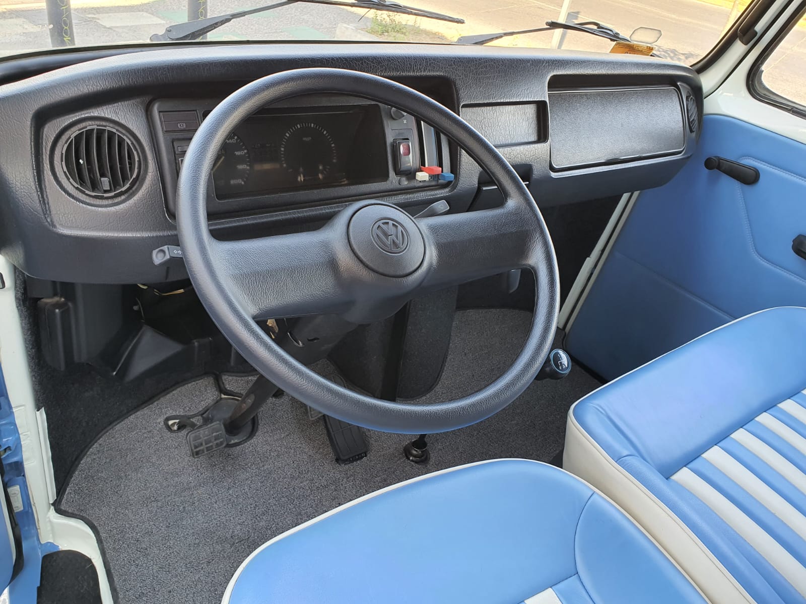 Volkswagen Combi 2001 Pasajeros Manual Azul