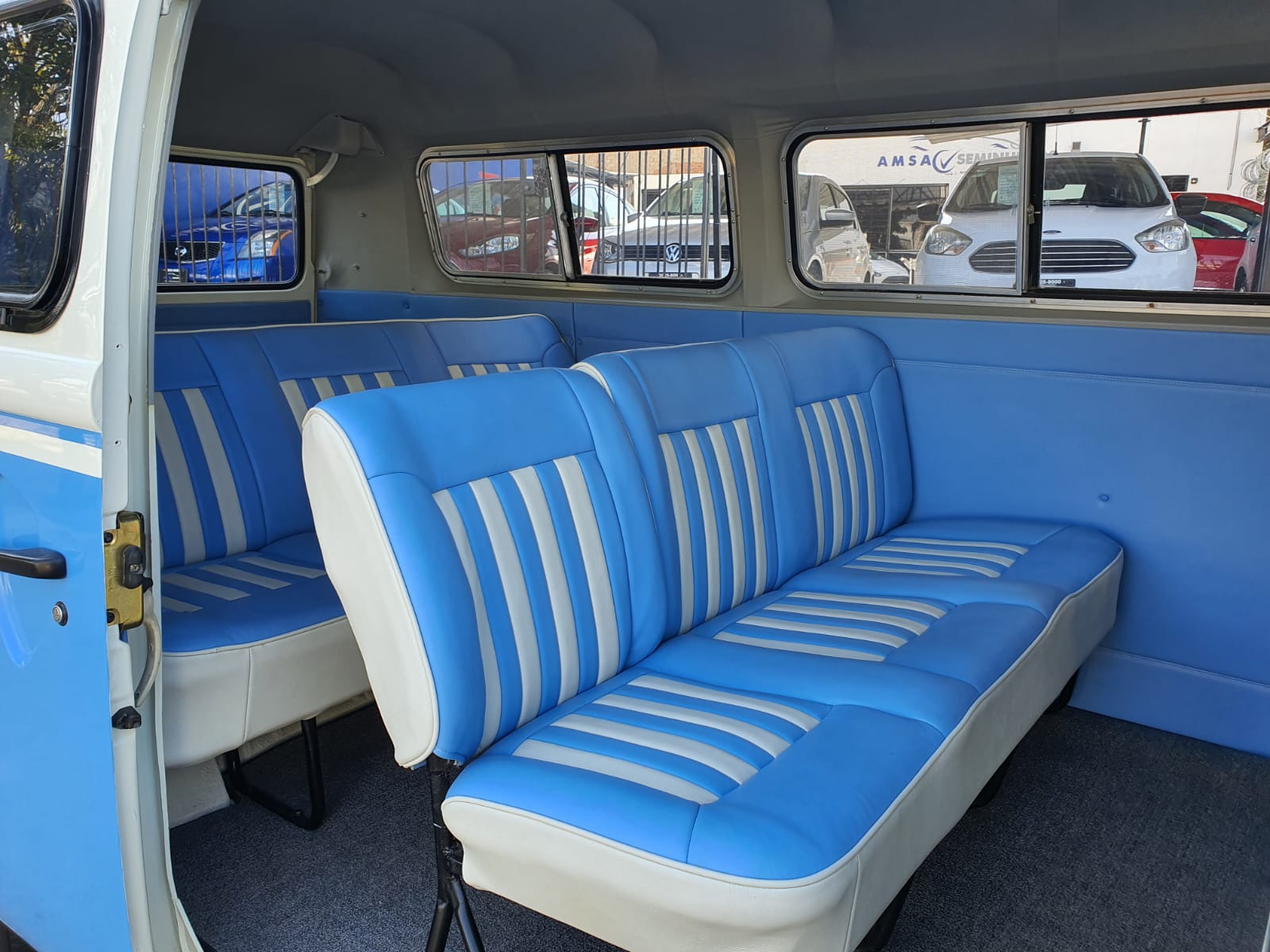 Volkswagen Combi 2001 Pasajeros Manual Azul