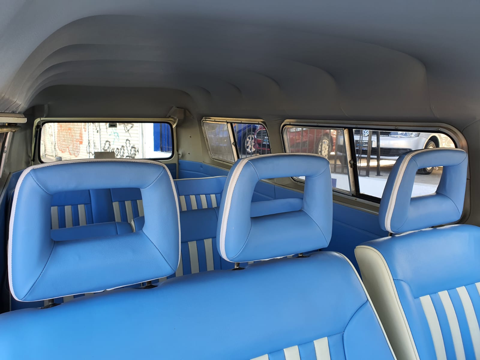 Volkswagen Combi 2001 Pasajeros Manual Azul