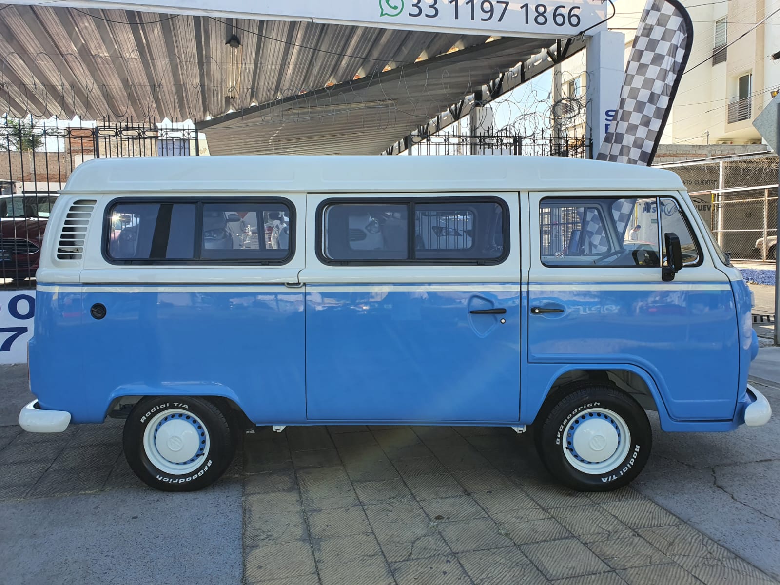 Volkswagen Combi 2001 Pasajeros Manual Azul