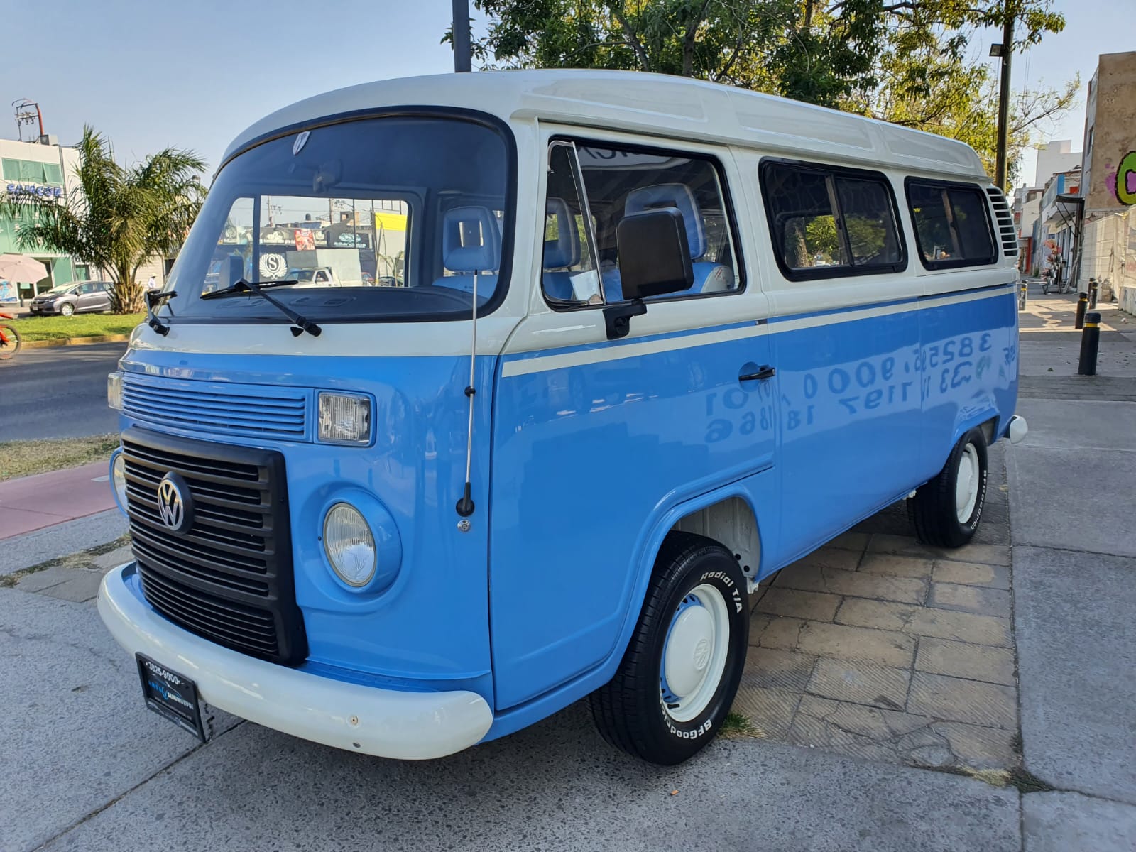 Volkswagen Combi 2001 Pasajeros Manual Azul