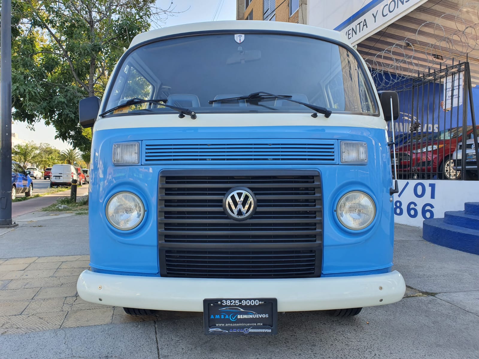 Volkswagen Combi 2001 Pasajeros Manual Azul