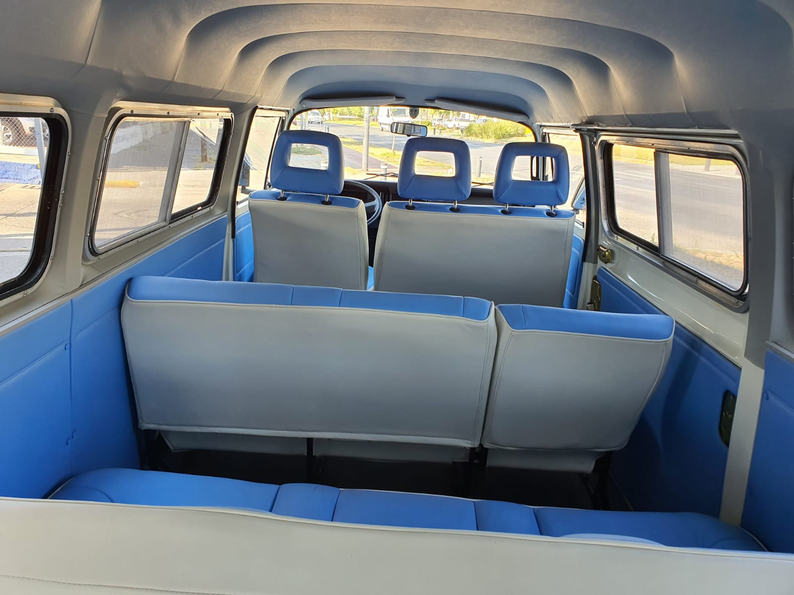 Volkswagen Combi 2001 Pasajeros Manual Azul