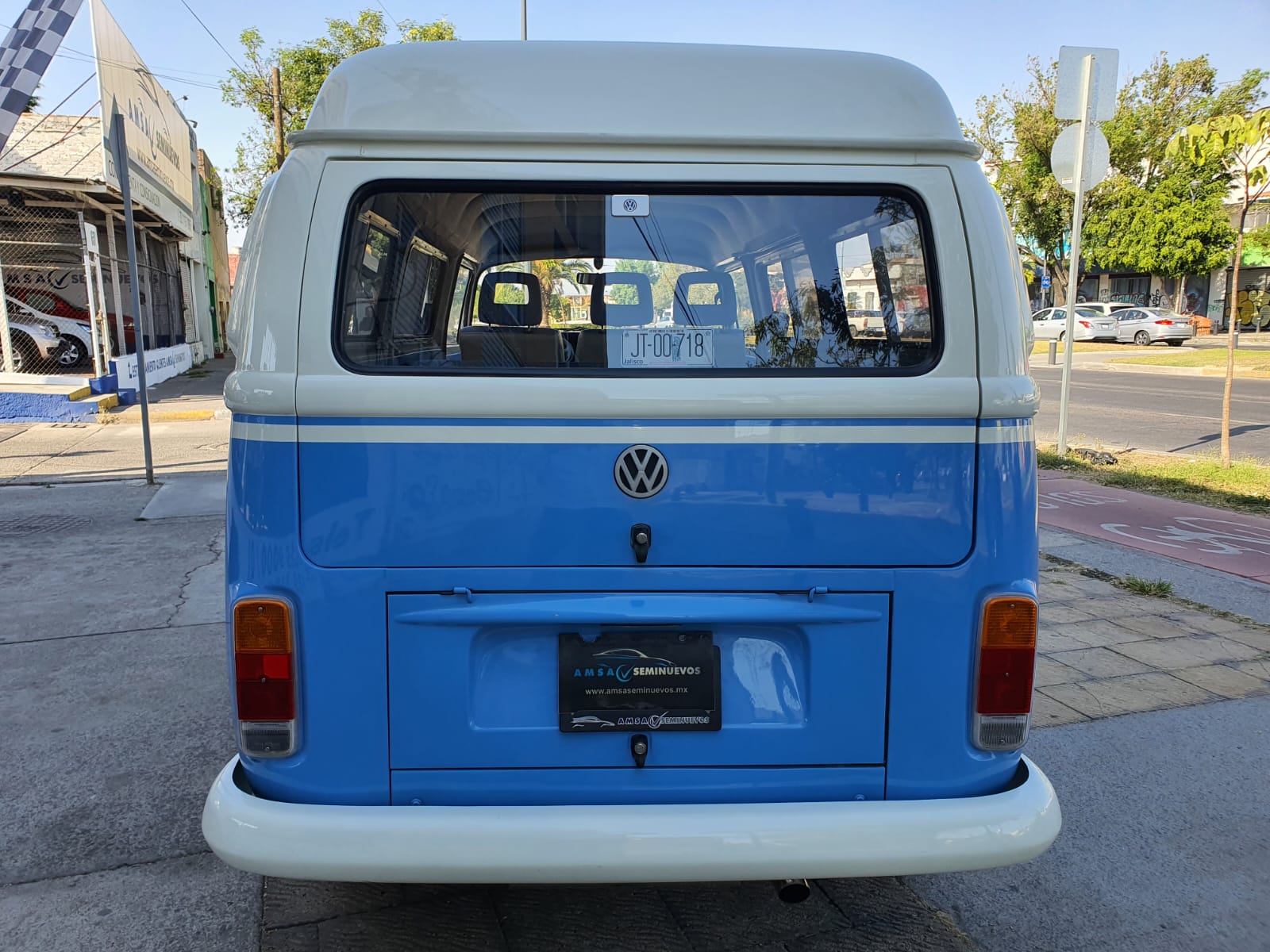 Volkswagen Combi 2001 Pasajeros Manual Azul