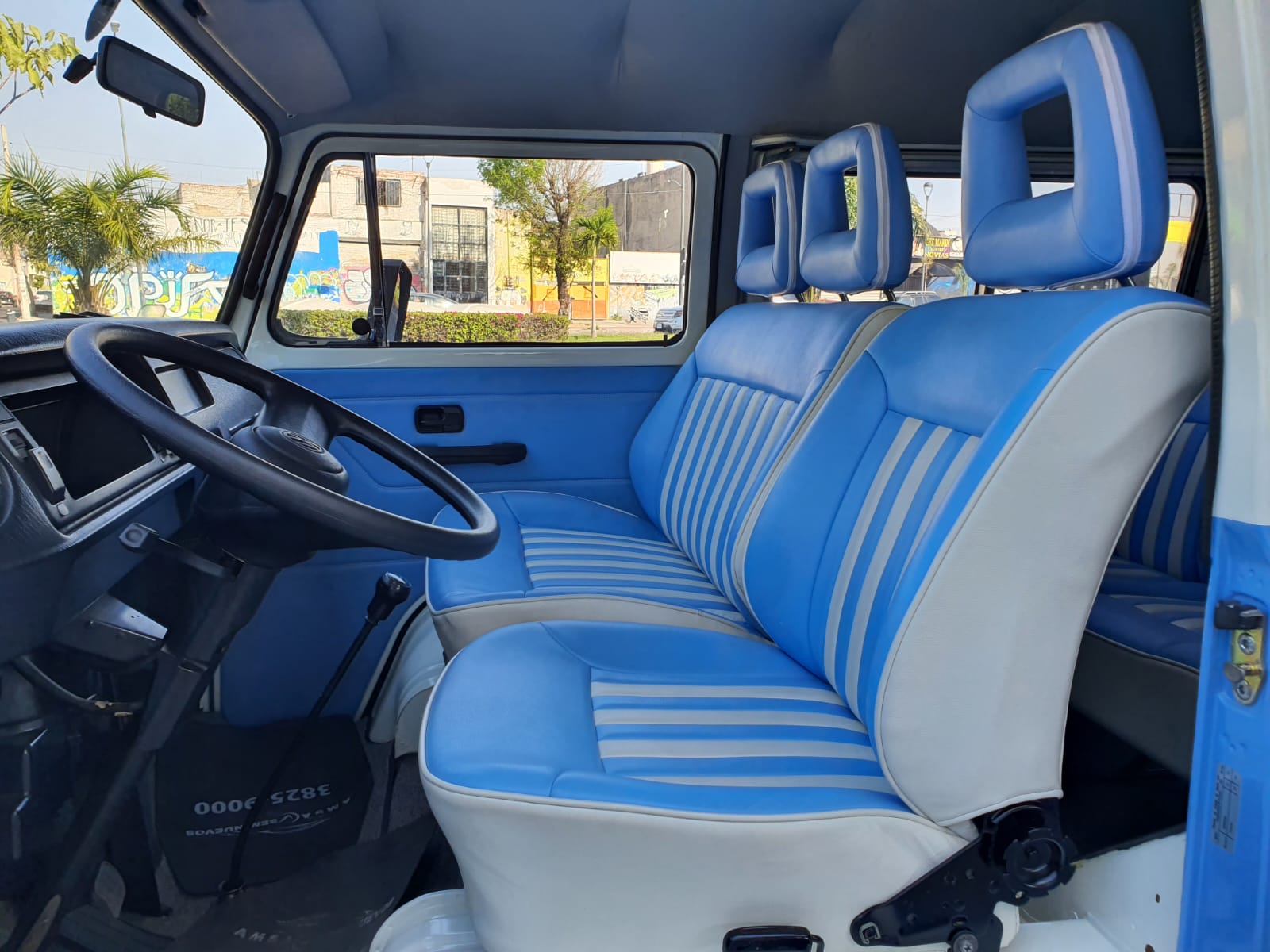 Volkswagen Combi 2001 Pasajeros Manual Azul