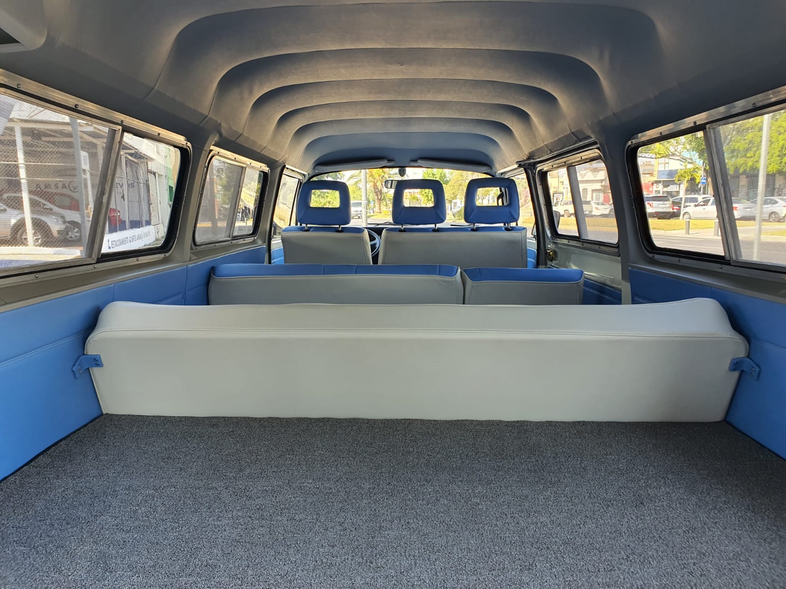 Volkswagen Combi 2001 Pasajeros Manual Azul