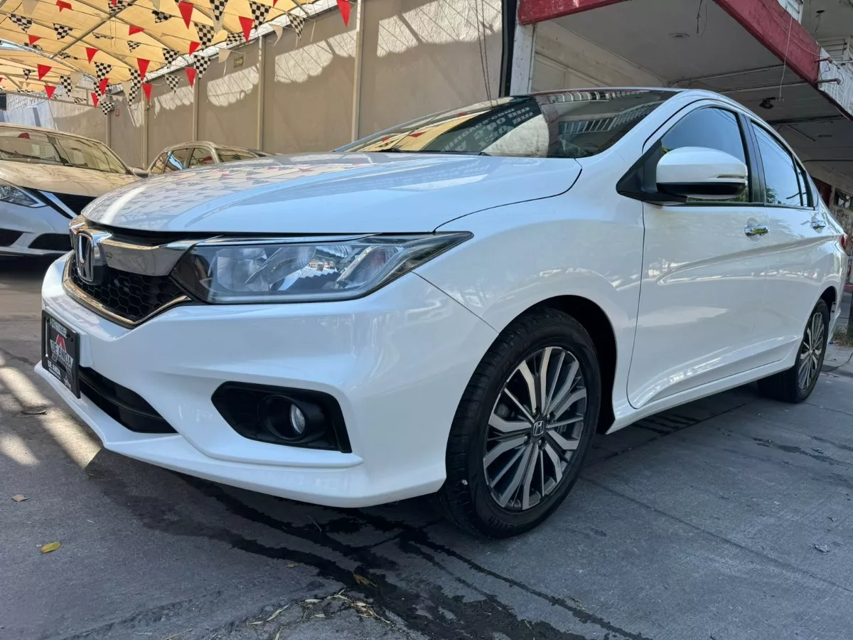 Honda City 2018 Ex Automático Blanco