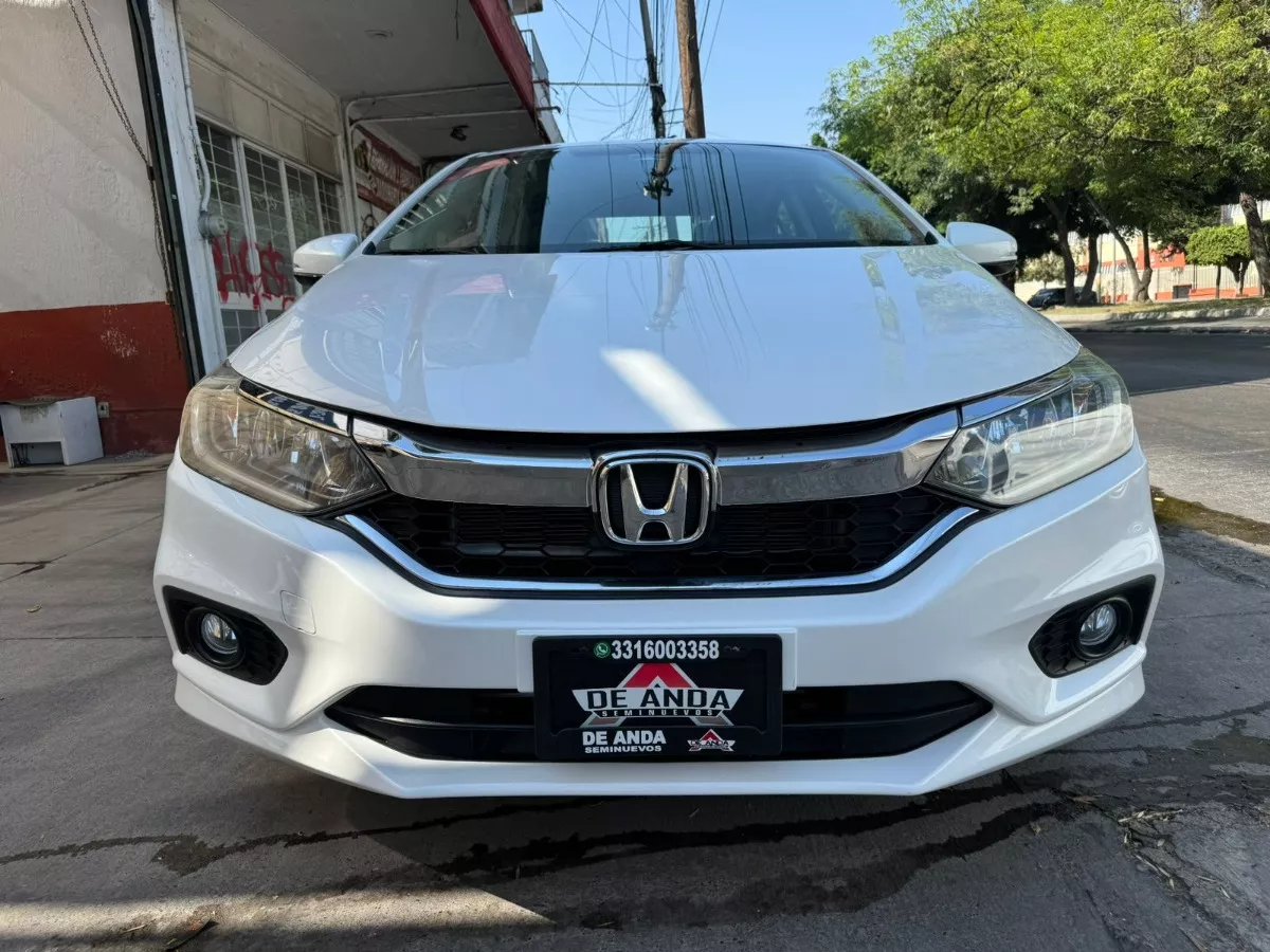 Honda City 2018 Ex Automático Blanco