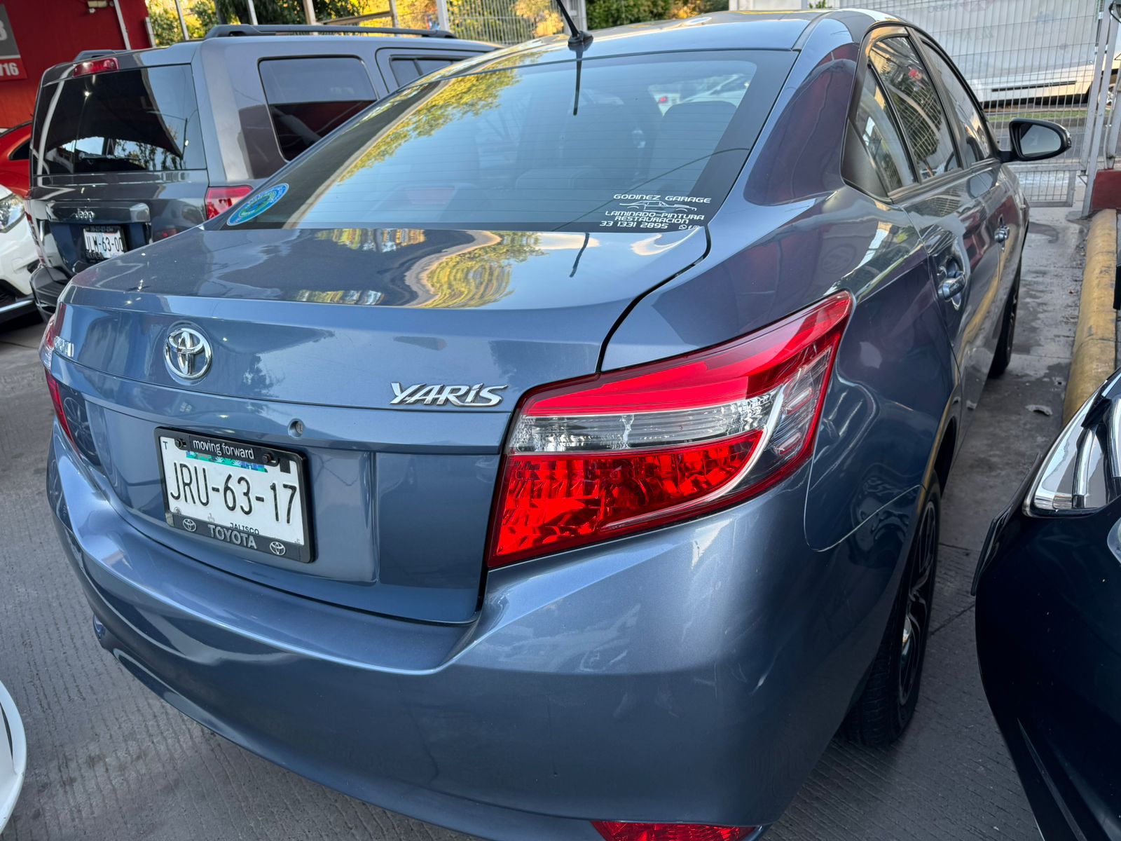 Toyota Yaris 2017 Core Automático Azul