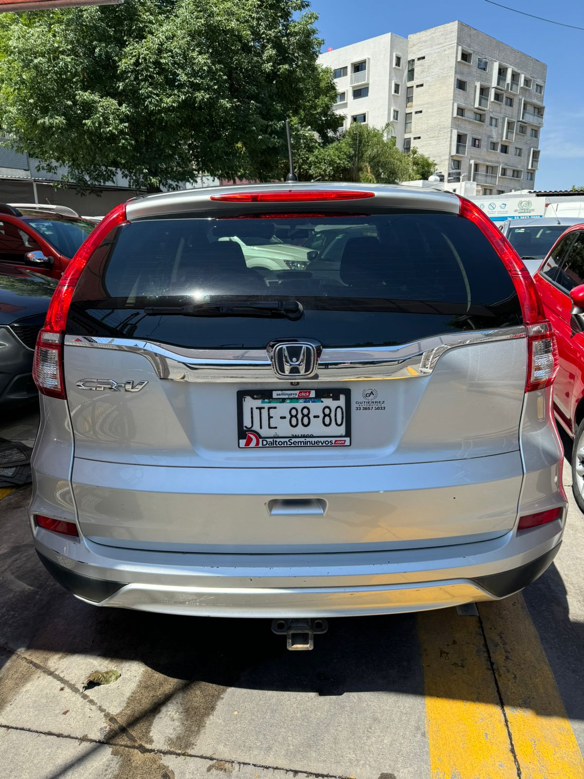 Honda CR-V 2015 EX Automático Plata