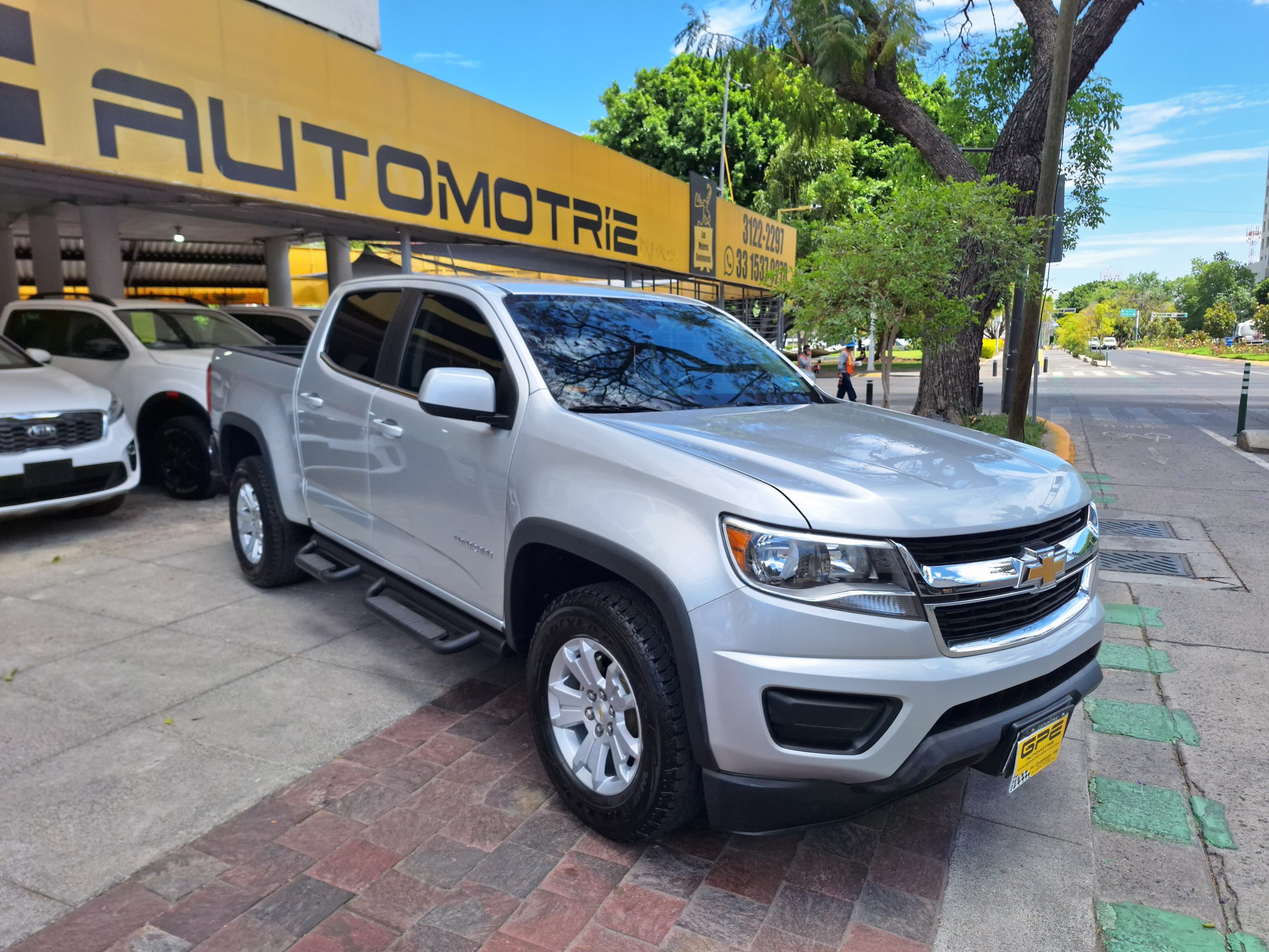 Chevrolet Colorado 2020 Lt Automático Plata