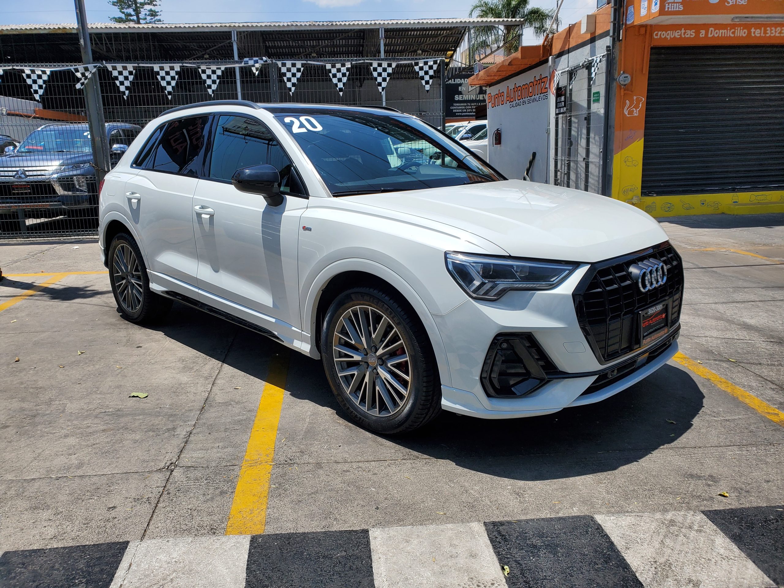 Audi Q3 2020 S Line Automático Blanco