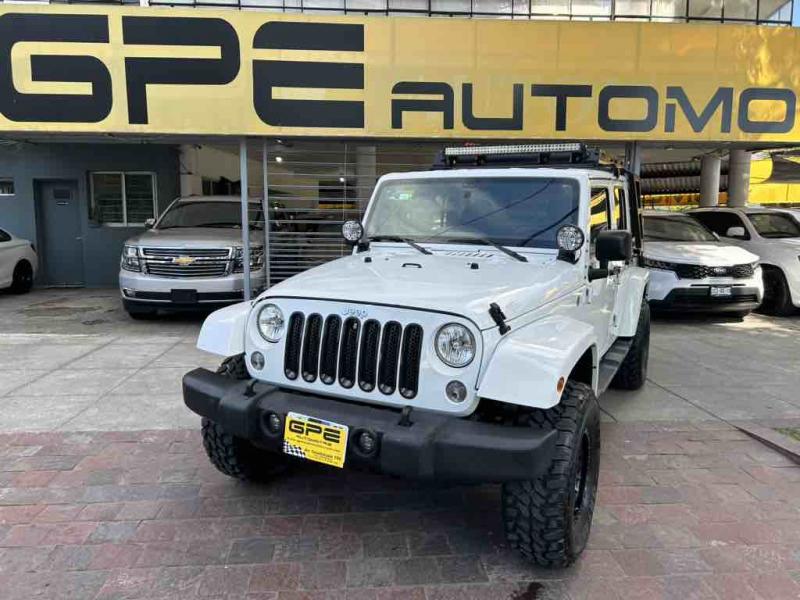 Jeep Wrangler 2018 Unlimited Sport Automático Blanco