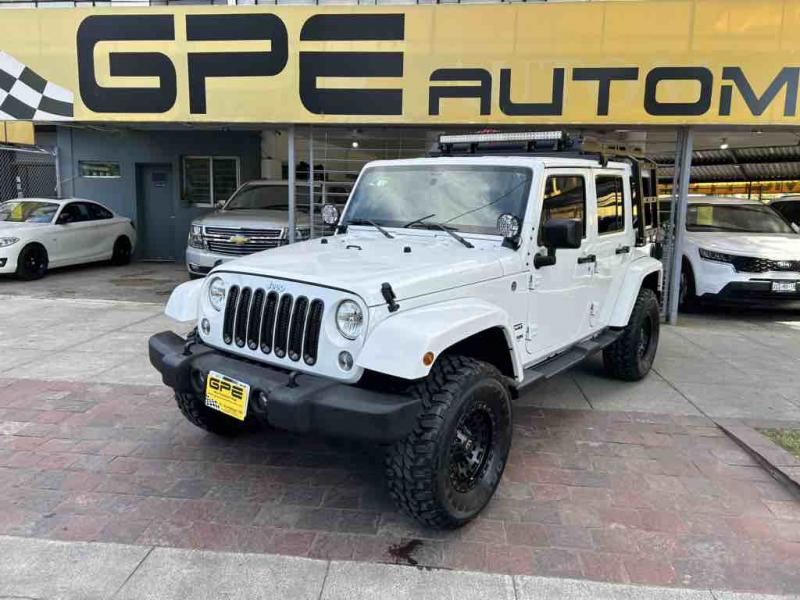 Jeep Wrangler 2018 Unlimited Sport Automático Blanco