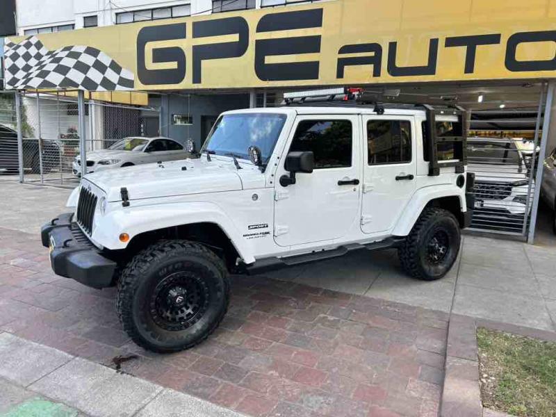 Jeep Wrangler 2018 Unlimited Sport Automático Blanco