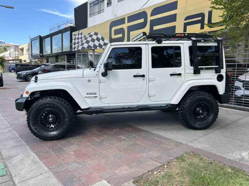 Jeep Wrangler 2018 Unlimited Sport Automático Blanco