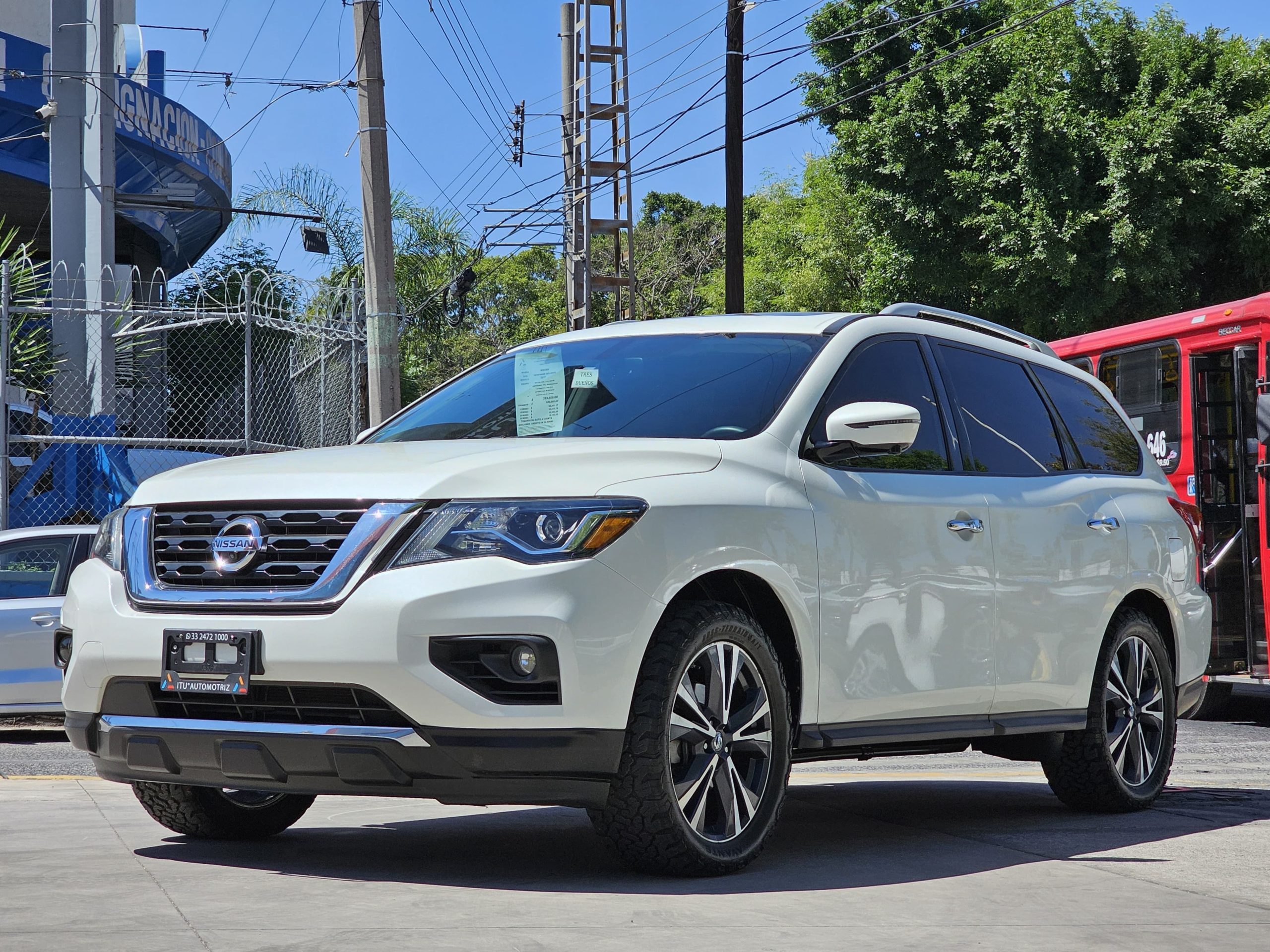 Nissan Pathfinder 2017 Exclusive 4WD Automático Blanco