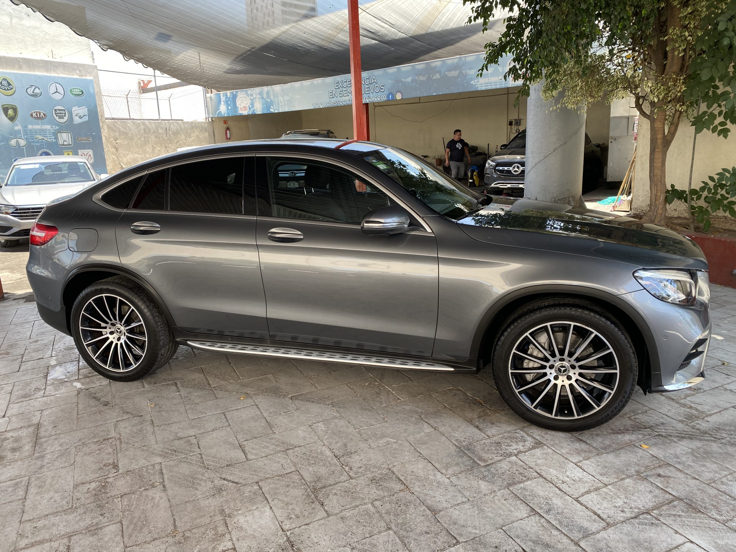 Mercedes-Benz Clase GLC 2019 Glc 300 sport coupe Automático Gris