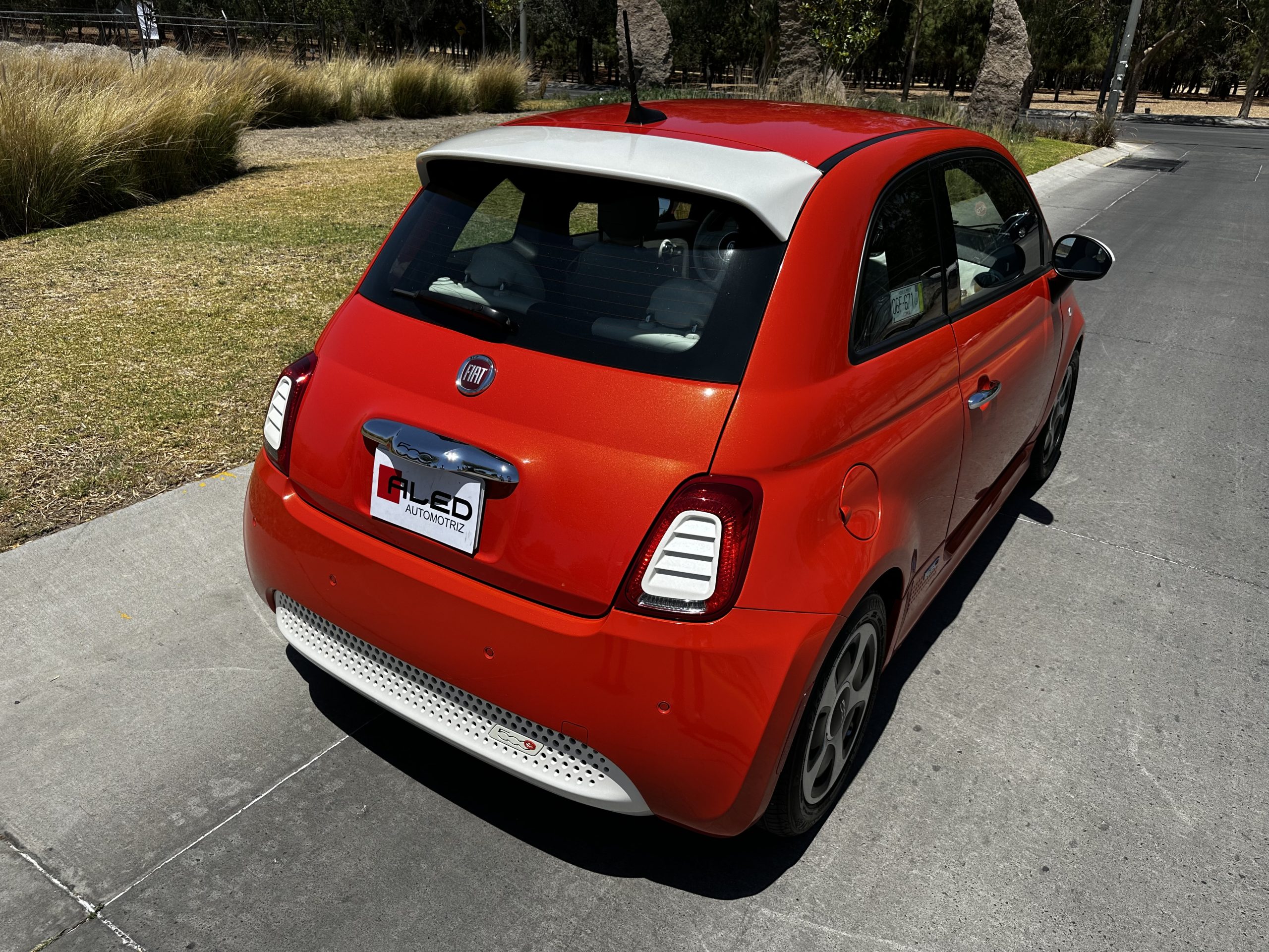 Fiat 500 2016 500e Automático Naranja