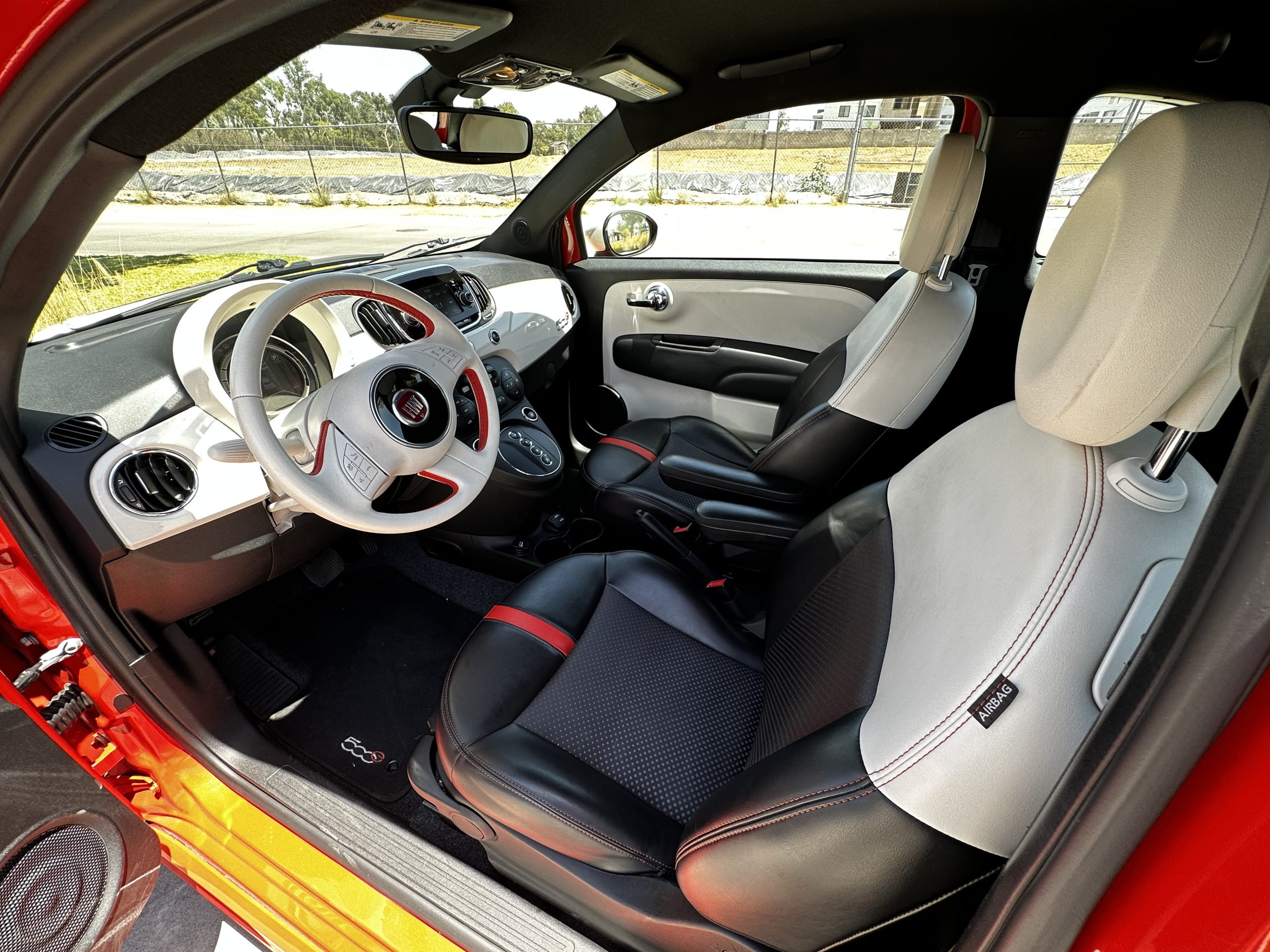 Fiat 500 2016 500e Automático Naranja
