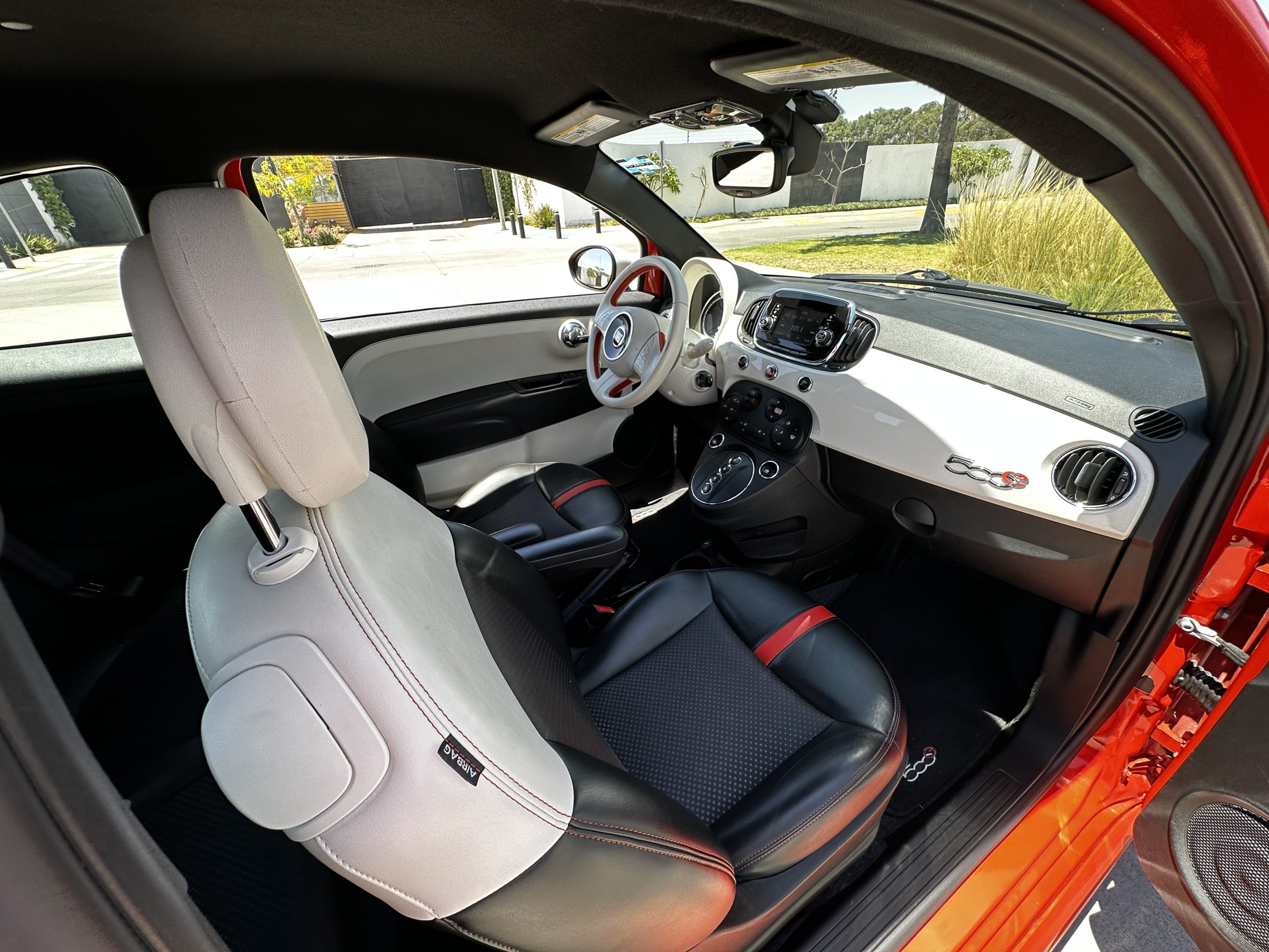 Fiat 500 2016 500e Automático Naranja