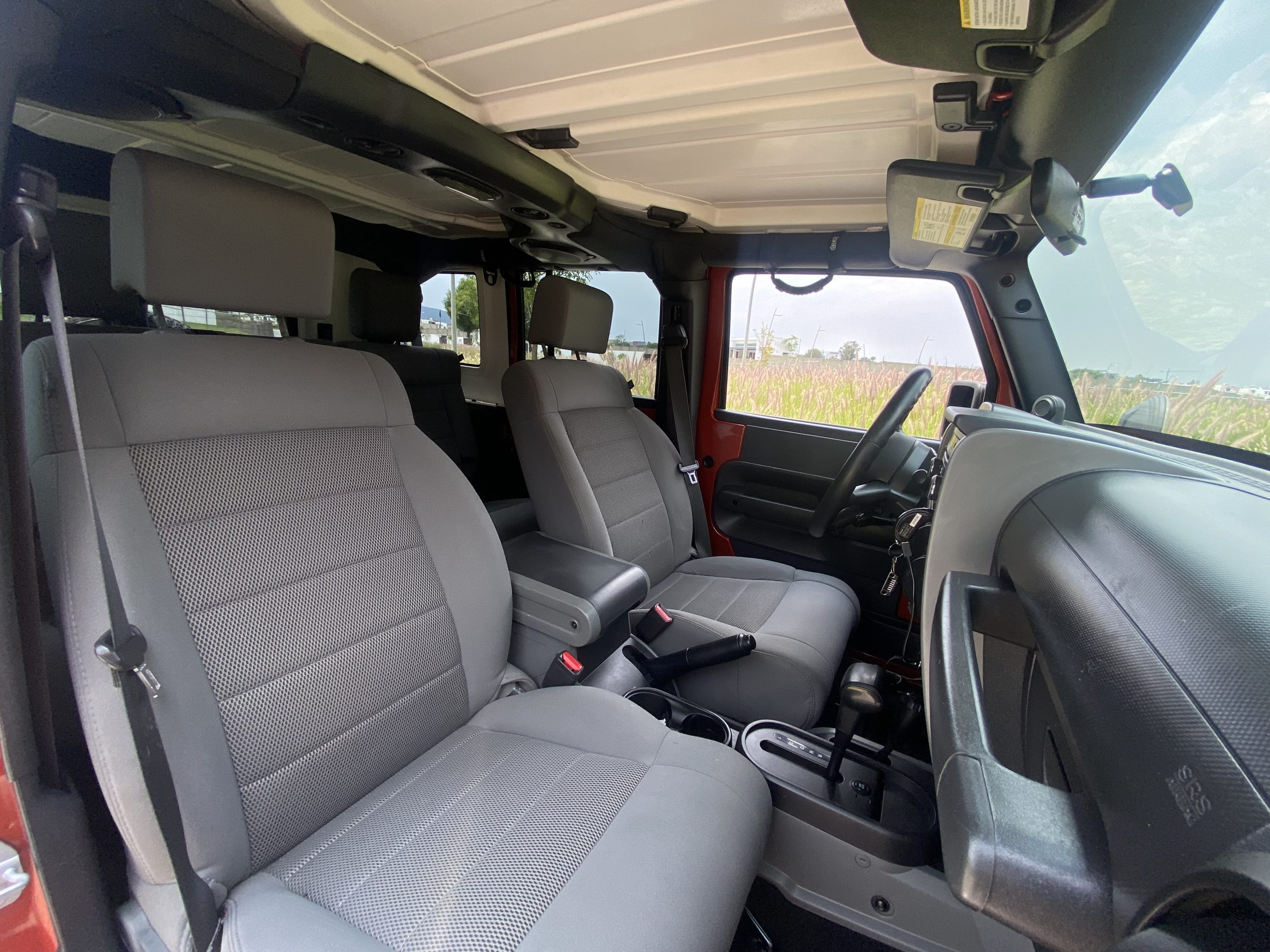 Jeep Wrangler 2009 Rubicon Unlimited Automático Naranja