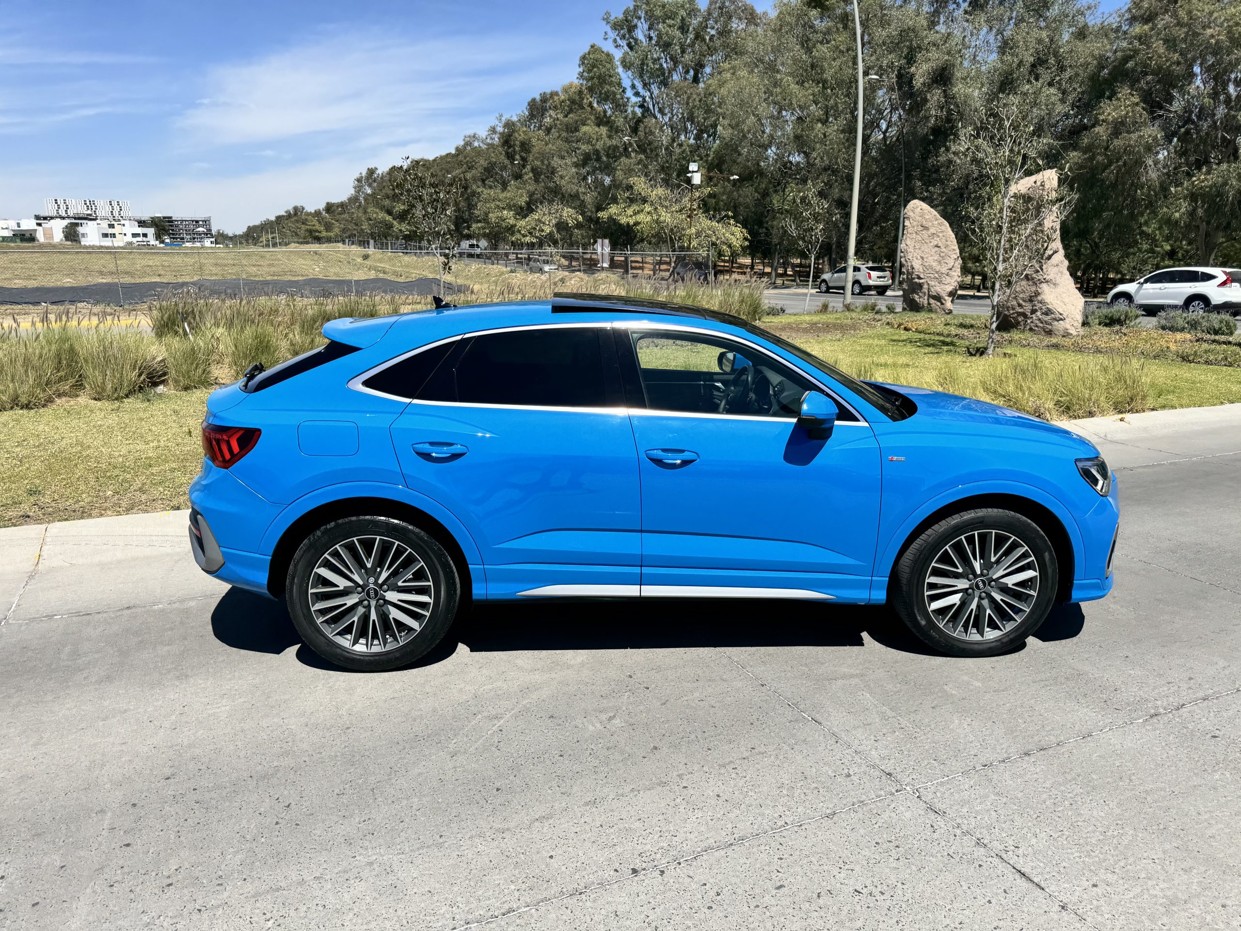 Audi Q3 2021 Sportback S LINE Automático Azul