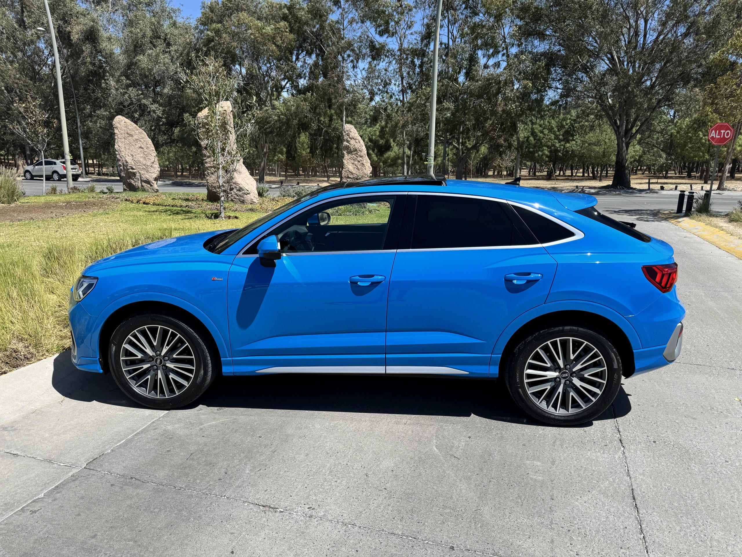 Audi Q3 2021 Sportback S LINE Automático Azul