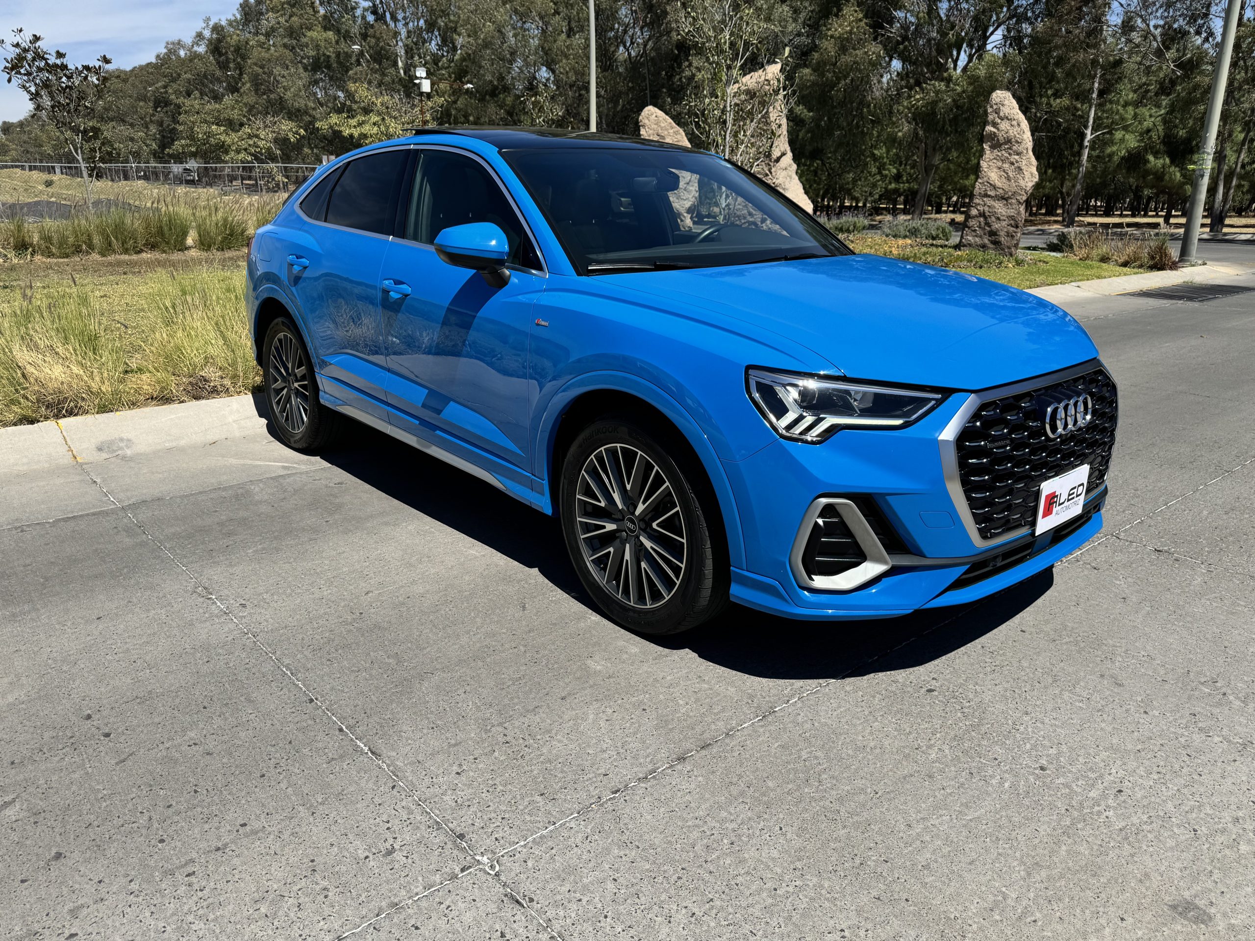 Audi Q3 2021 Sportback S LINE Automático Azul