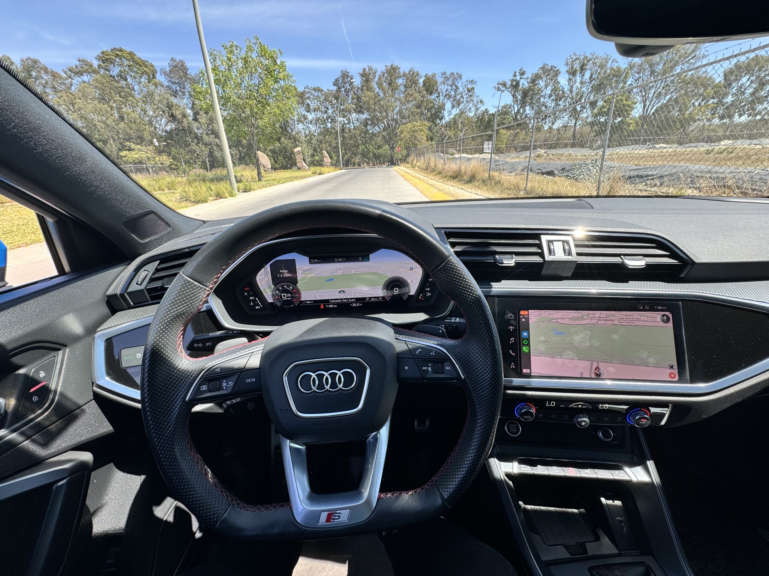 Audi Q3 2021 Sportback S LINE Automático Azul