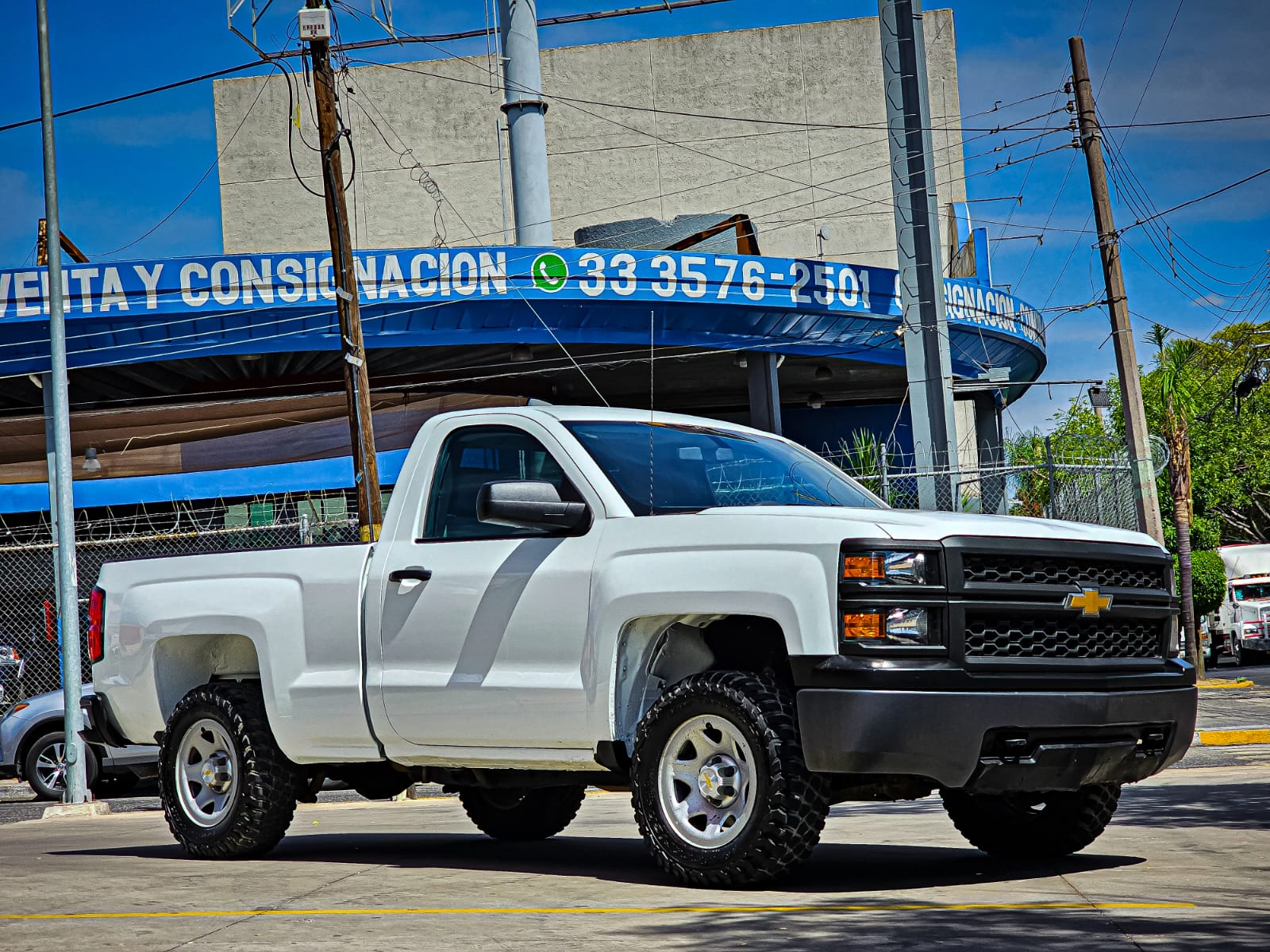 Chevrolet Silverado 2015 2500 Automatica Automático Blanco