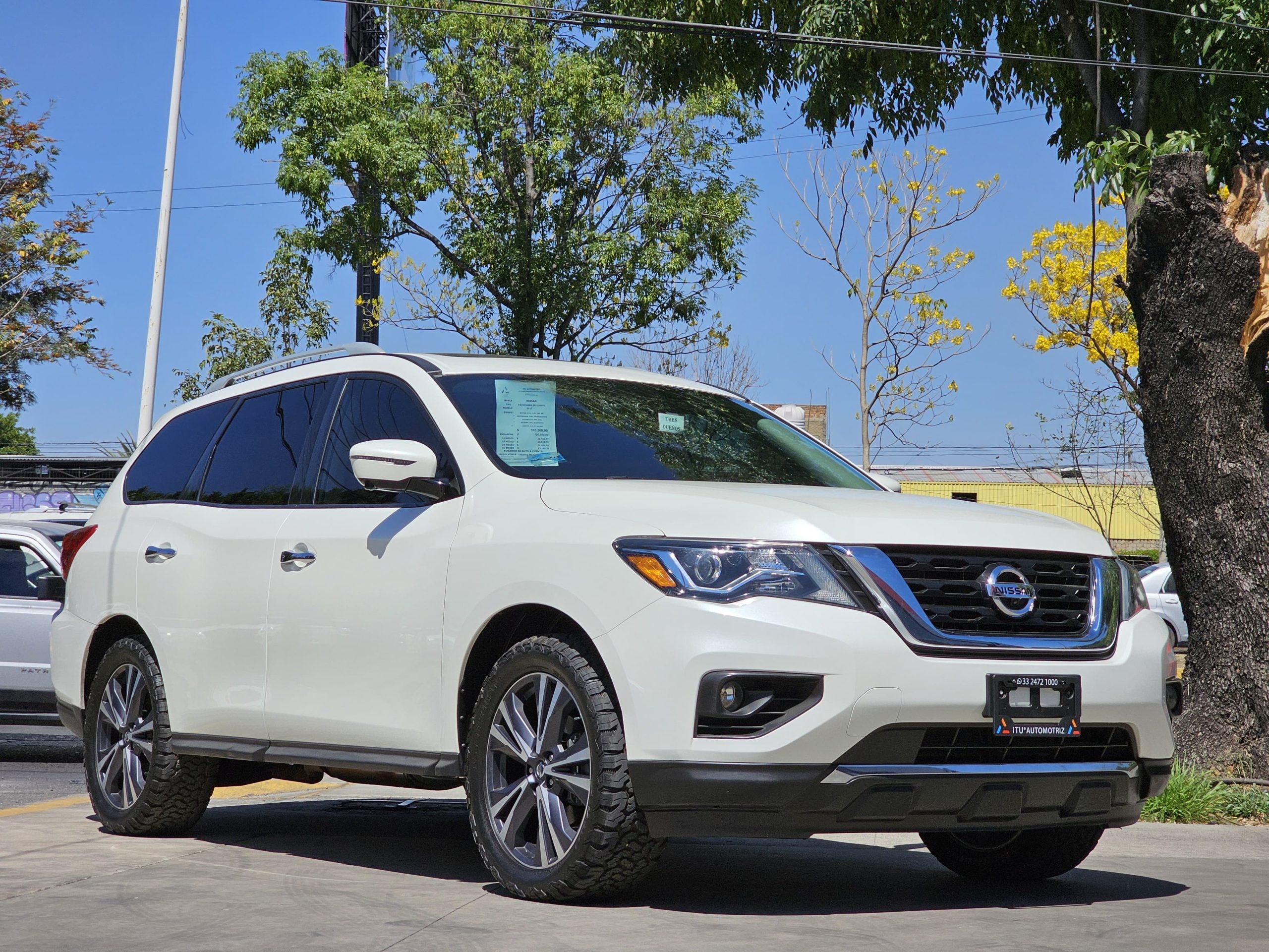 Nissan Pathfinder 2017 Exclusive 4WD Automático Blanco