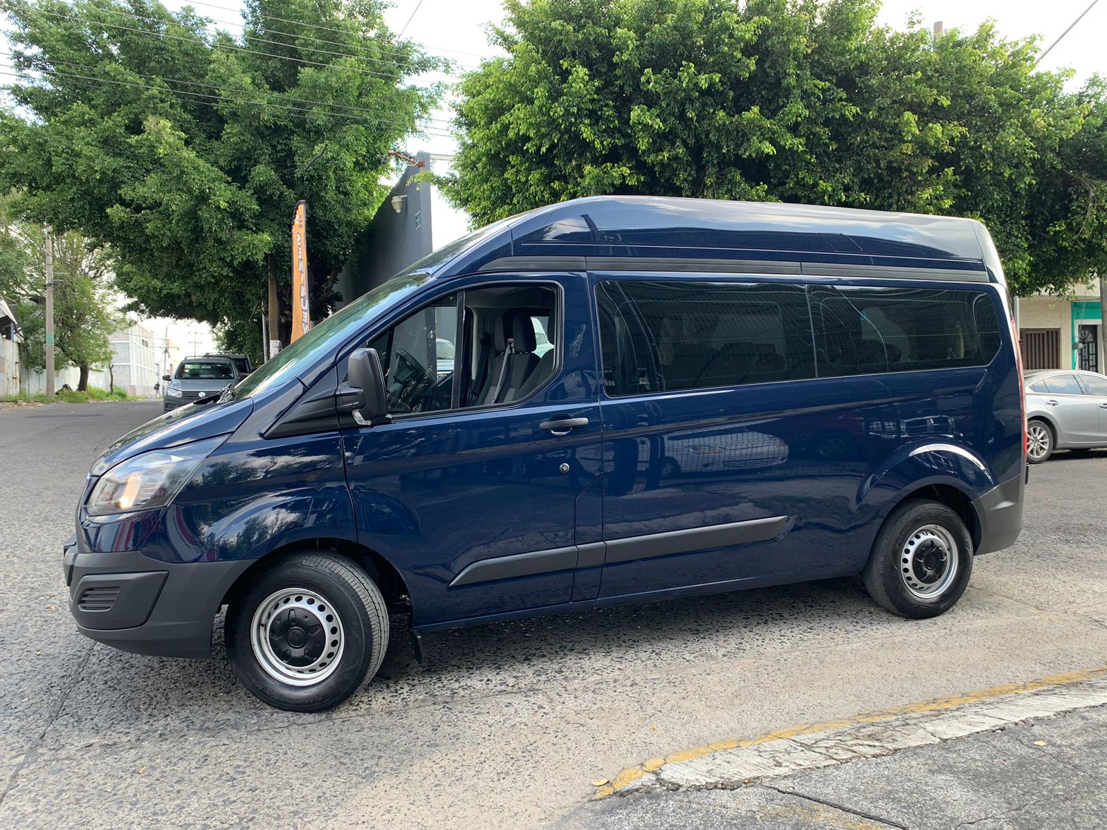 Ford Transit 2017 Pasajeros Custom Manual Azul