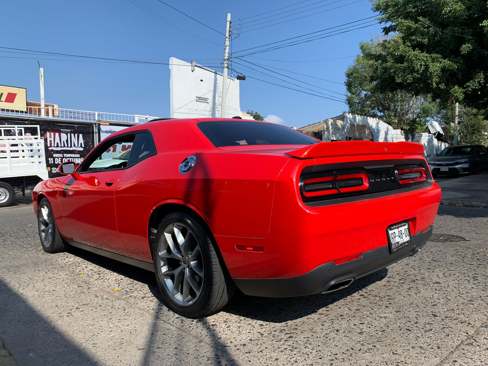 Dodge Challenger 2019 Dual Stripes At Automático Rojo