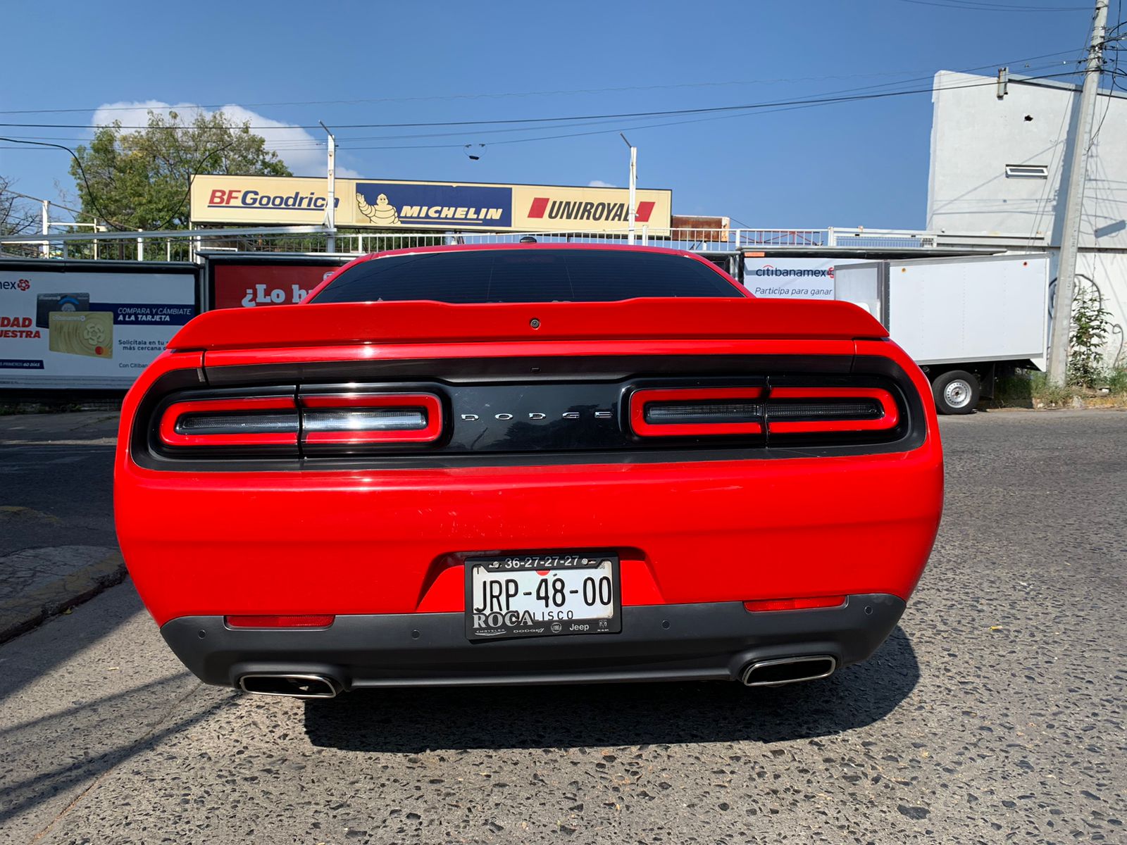 Dodge Challenger 2019 Dual Stripes At Automático Rojo