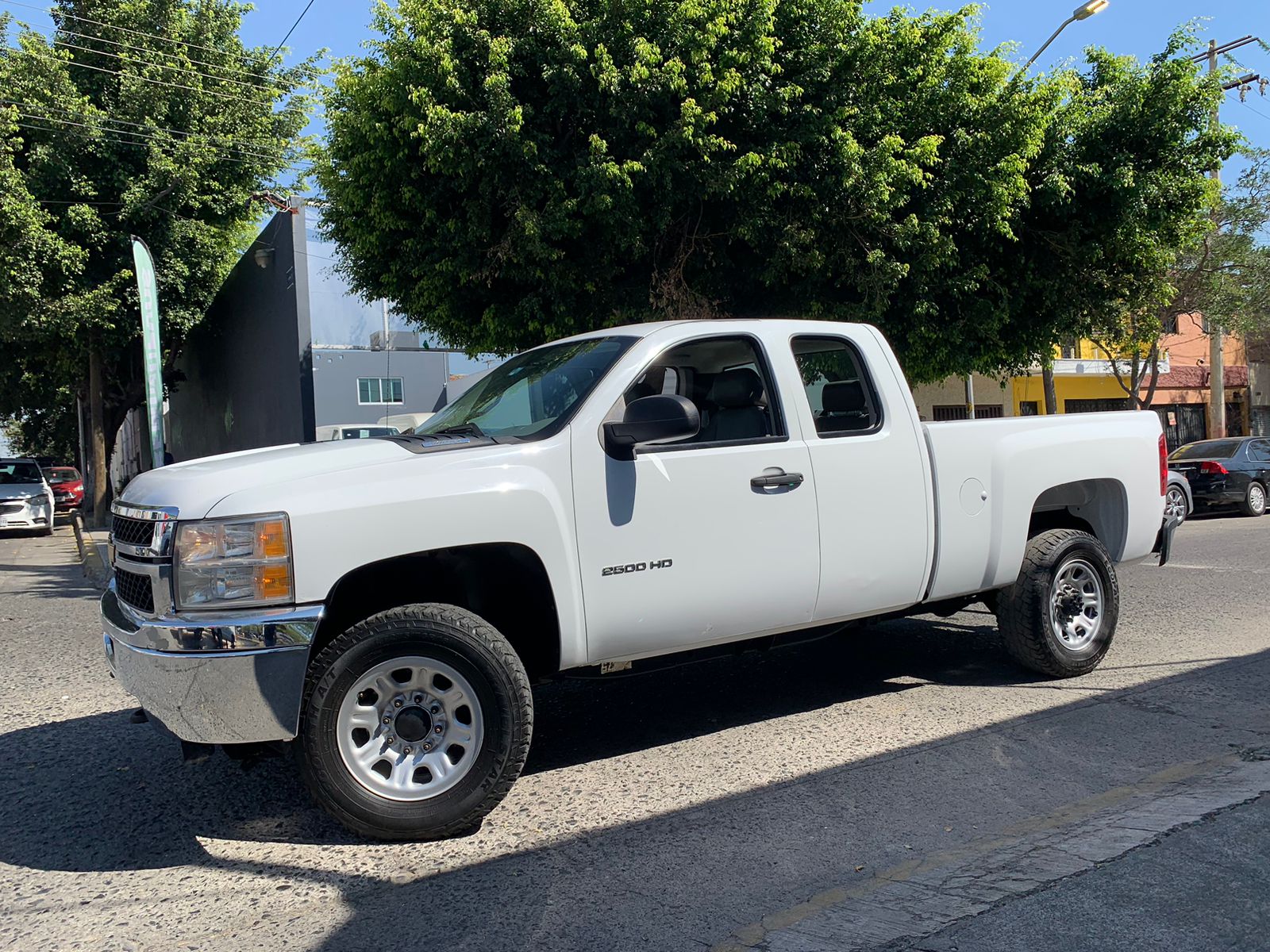 Chevrolet Silverado 2013 2500 Cab Ext Ls 4x2 Automático Blanco