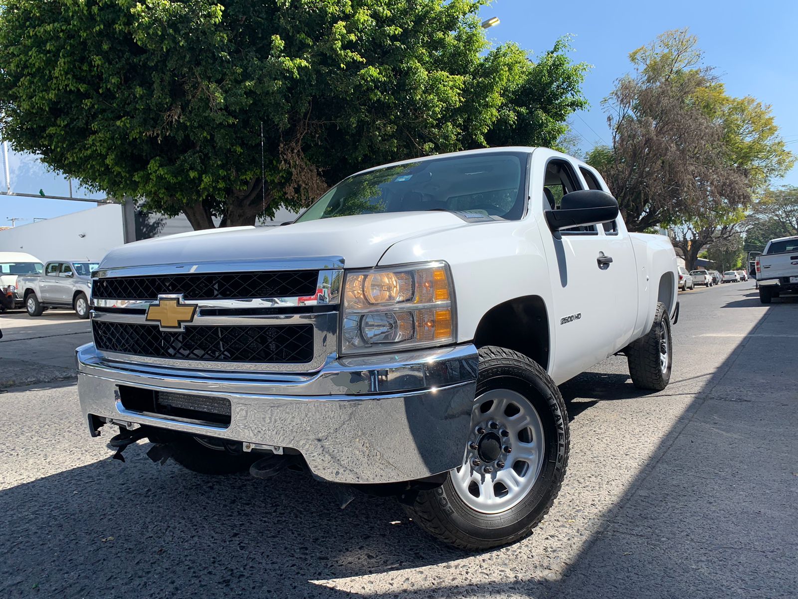 Chevrolet Silverado 2013 2500 Cab Ext Ls 4x2 Automático Blanco