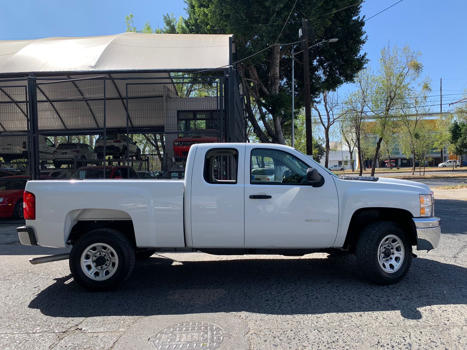 Chevrolet Silverado 2013 2500 Cab Ext Ls 4x2 Automático Blanco