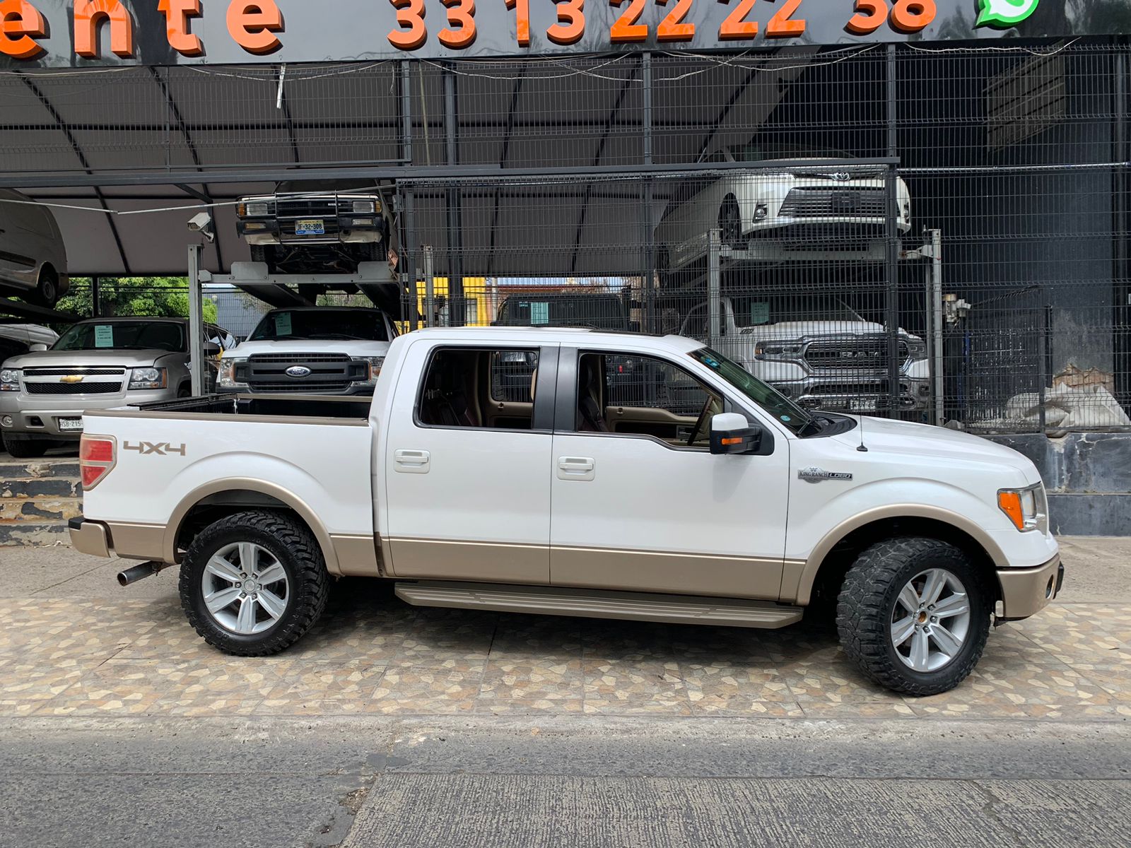 Ford Lobo 2013 king ranch Automático Blanco