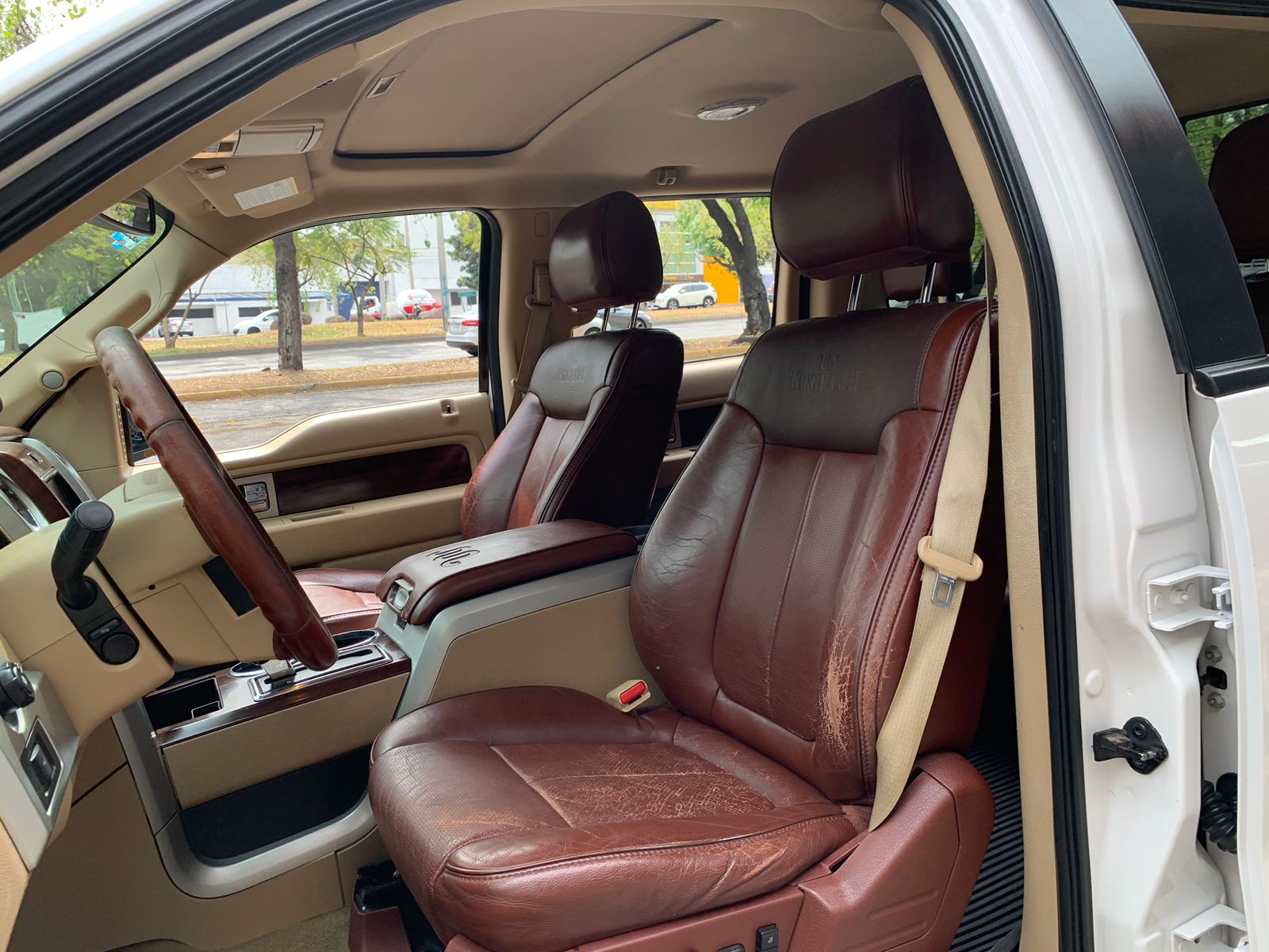 Ford Lobo 2013 king ranch Automático Blanco