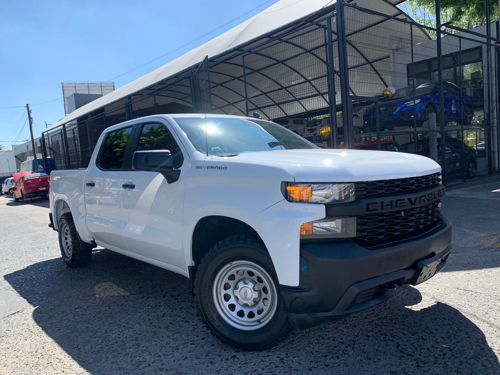 Chevrolet Silverado 2020 2500 4x4 At Automático Blanco