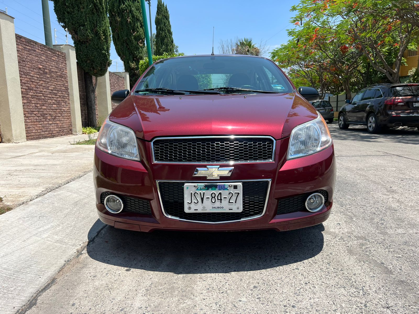 Chevrolet Aveo 2014 LTZ Automático Rojo