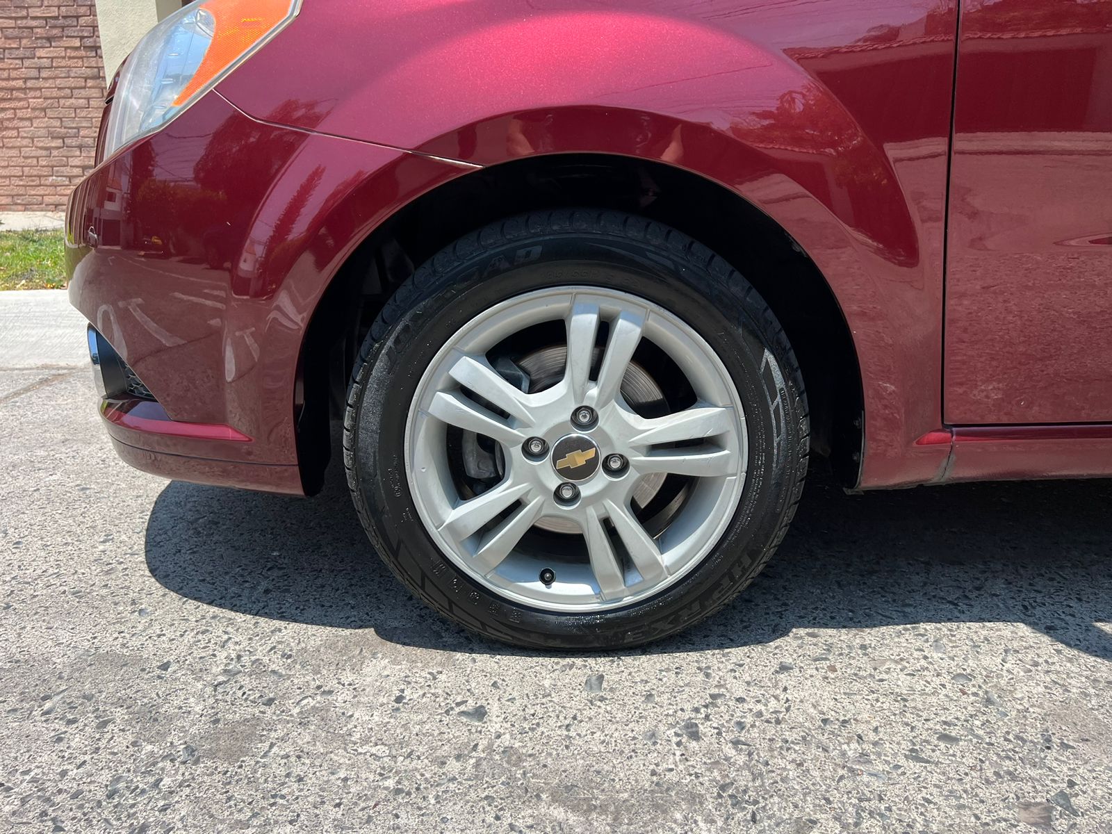 Chevrolet Aveo 2014 LTZ Automático Rojo